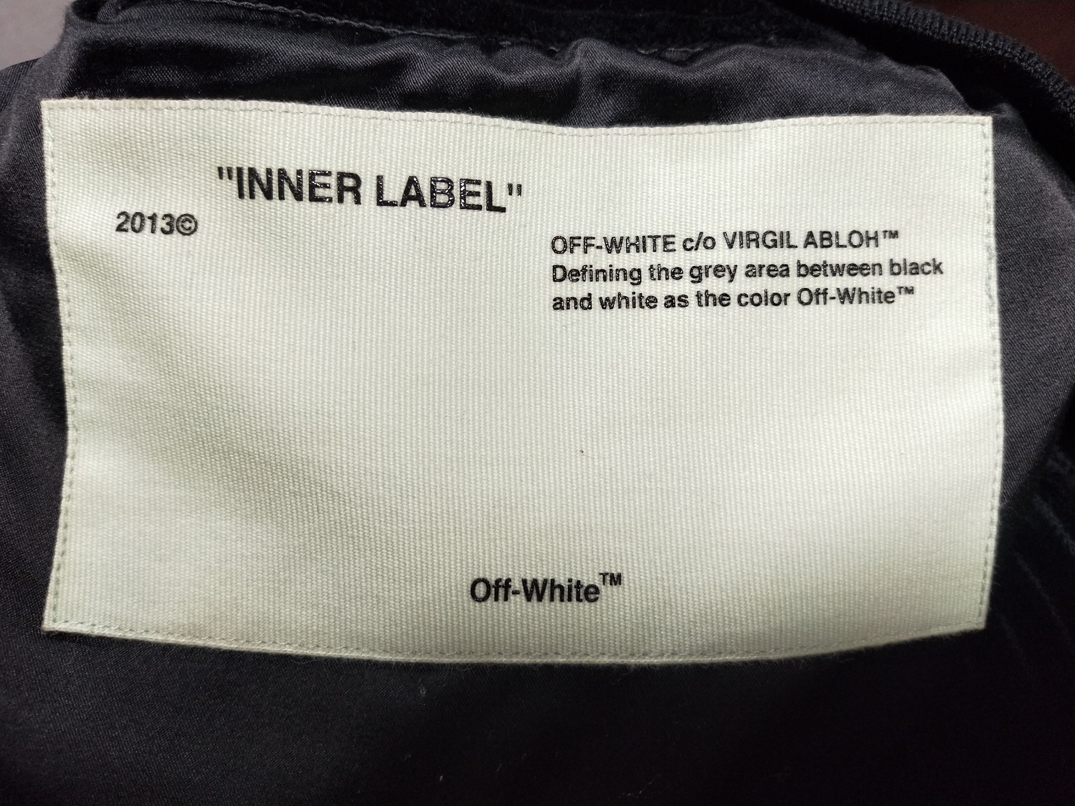 Off-White Corduroy Diagonal Varsity Jacket Size US XS / EU 42 / 0 - 5 Thumbnail