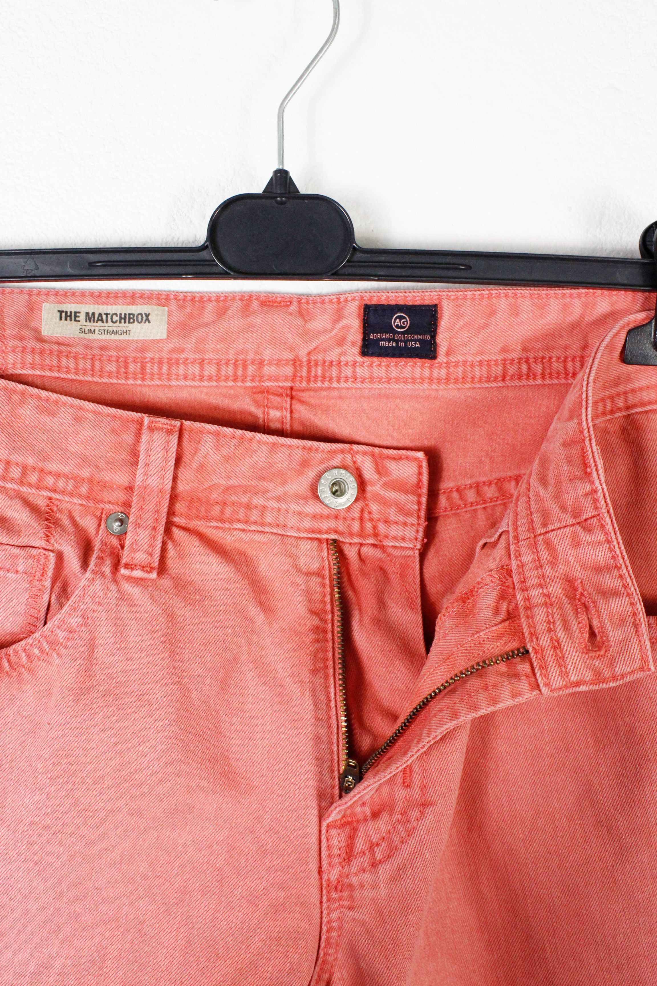 AG Adriano Goldschmied × Jean AG Adriano Goldschmied USA The Matchbox Slim Jeans Pants Size US 33 - 6 Thumbnail