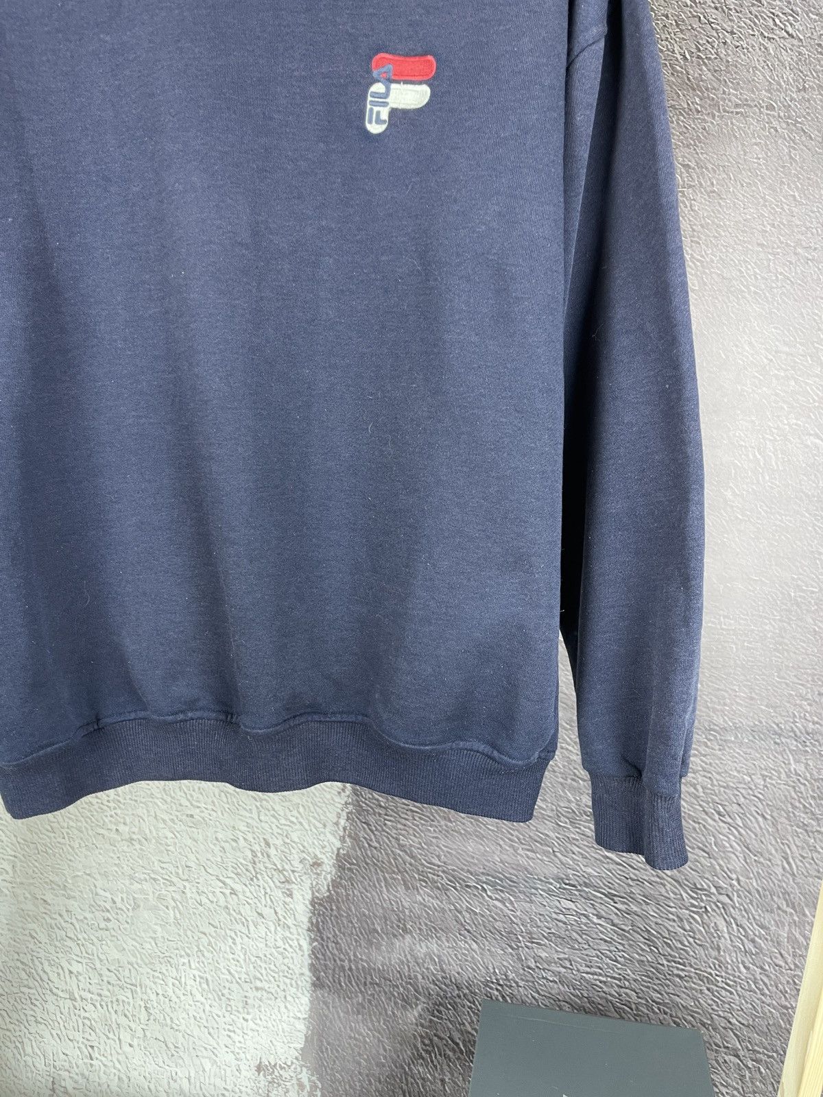 Fila Fila vintage faded small logo sweatshirt Size US XL / EU 56 / 4 - 7 Thumbnail