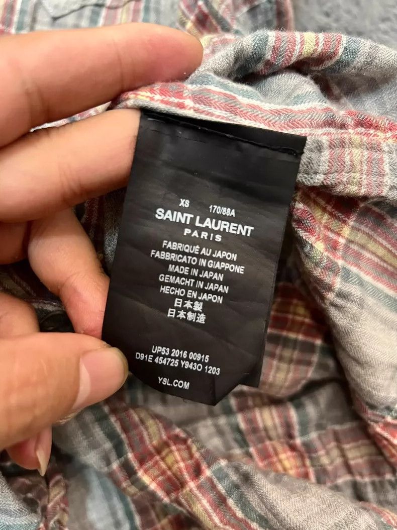 Saint Laurent Paris Saint Laurent Paris Spring/Summer 17 Cat's Eye Button Pleat Size US XS / EU 42 / 0 - 5 Thumbnail
