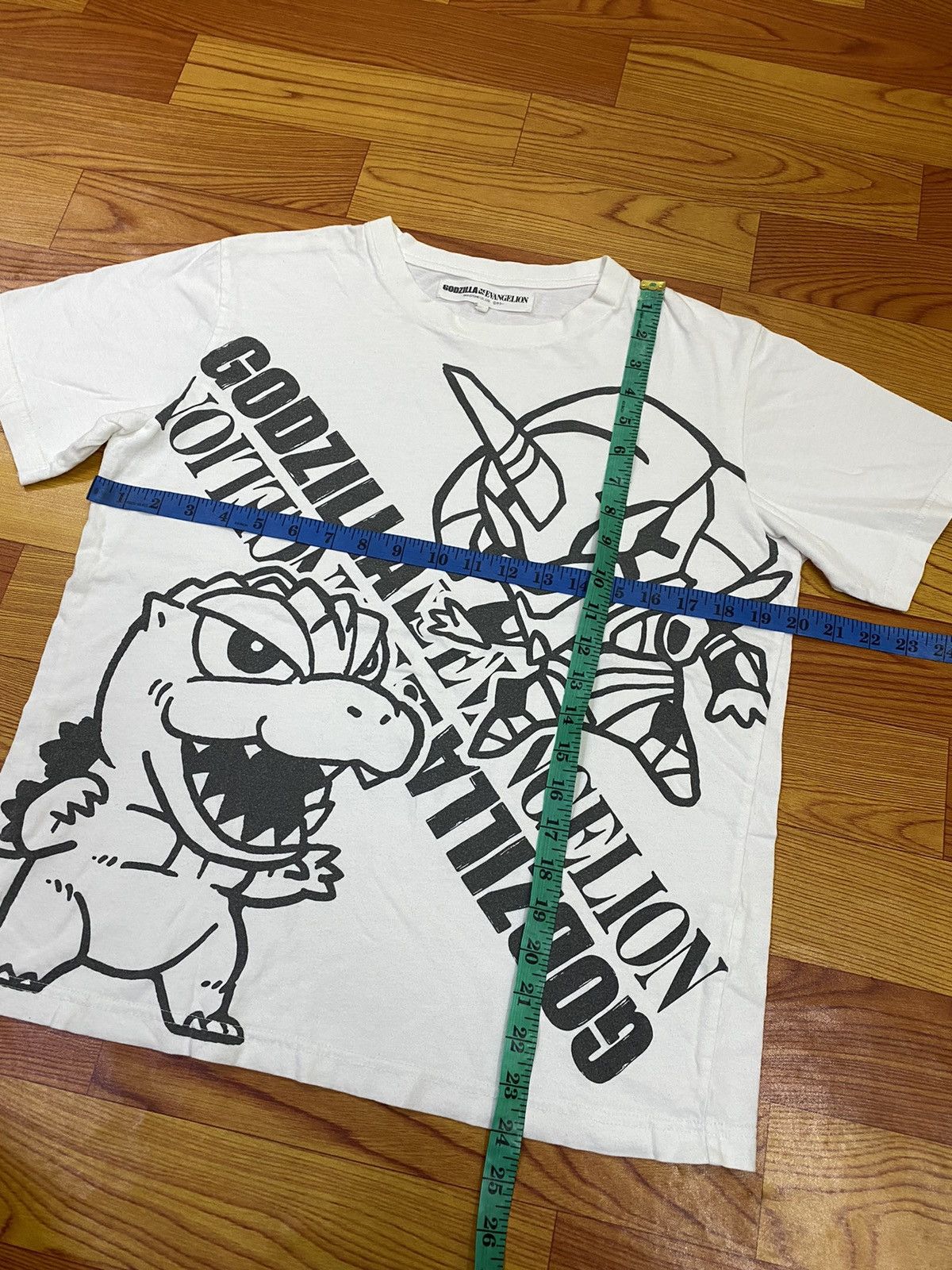 Anime × Japanese Brand Rare!! Godzilla x Evangelion Tee Size US S / EU 44-46 / 1 - 8 Thumbnail