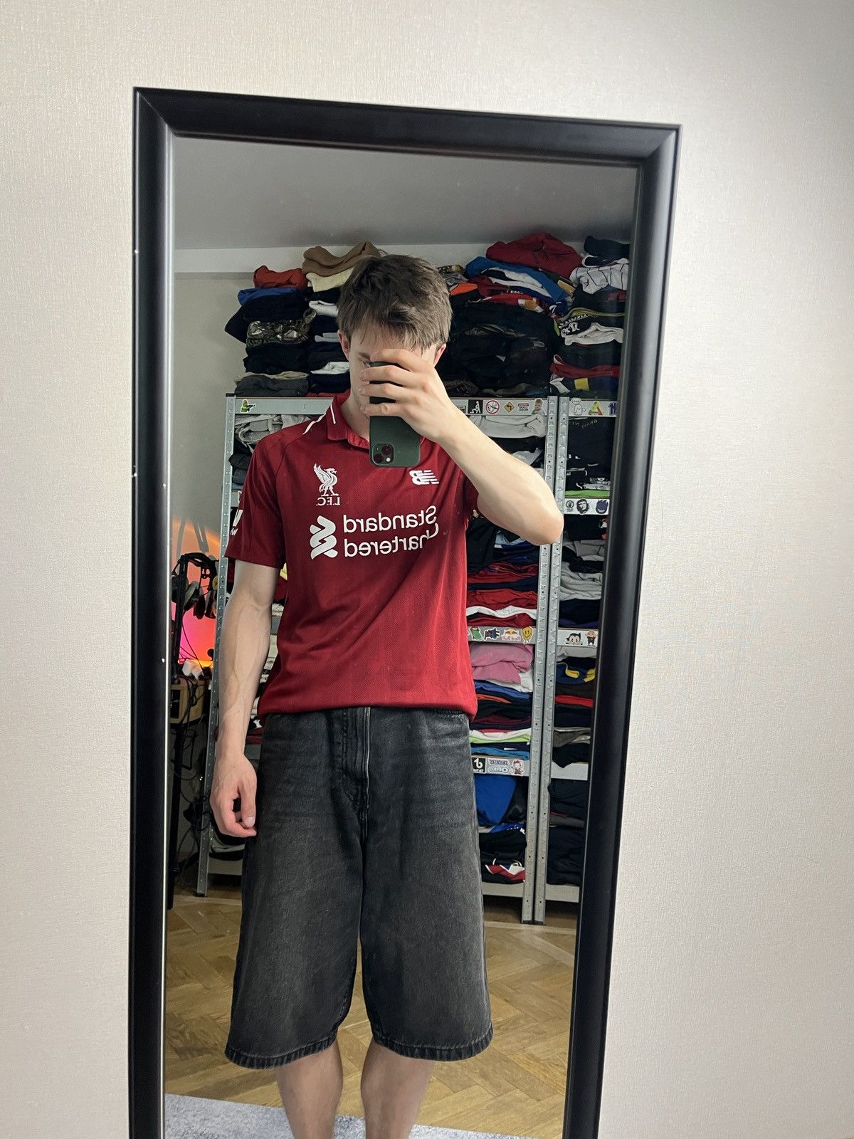 New Balance Liverpool 2018-2019 Home Soccer Jersey Football Kit #8 Keita Size US M / EU 48-50 / 2 - 2 Thumbnail