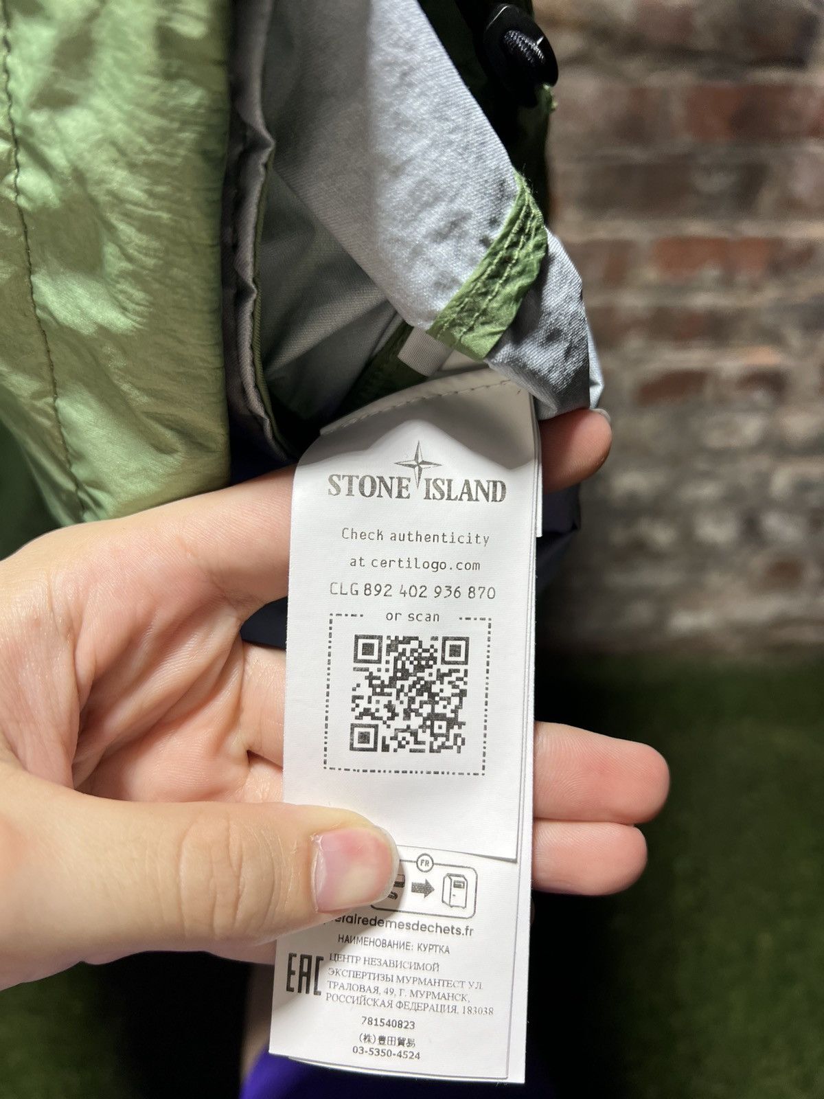 Stone Island Stone Island Waxed Marina Jacket Size US L / EU 52-54 / 3 - 6 Thumbnail