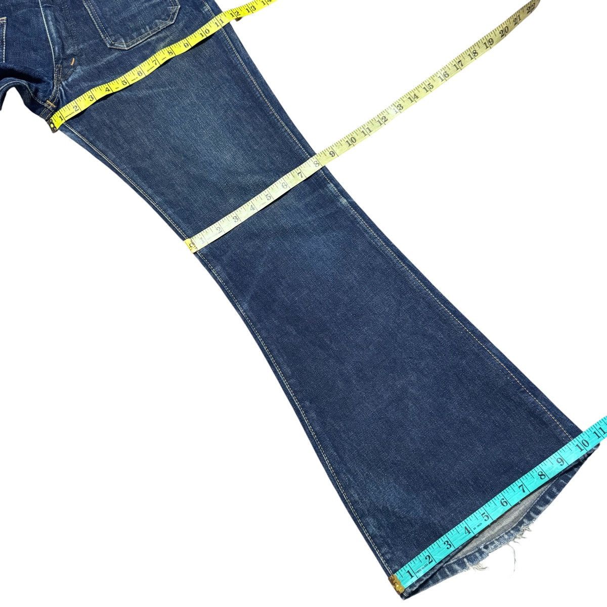Vintage Vintage Big John Denim Bell Bottom Jeans Size US 29 - 20 Thumbnail