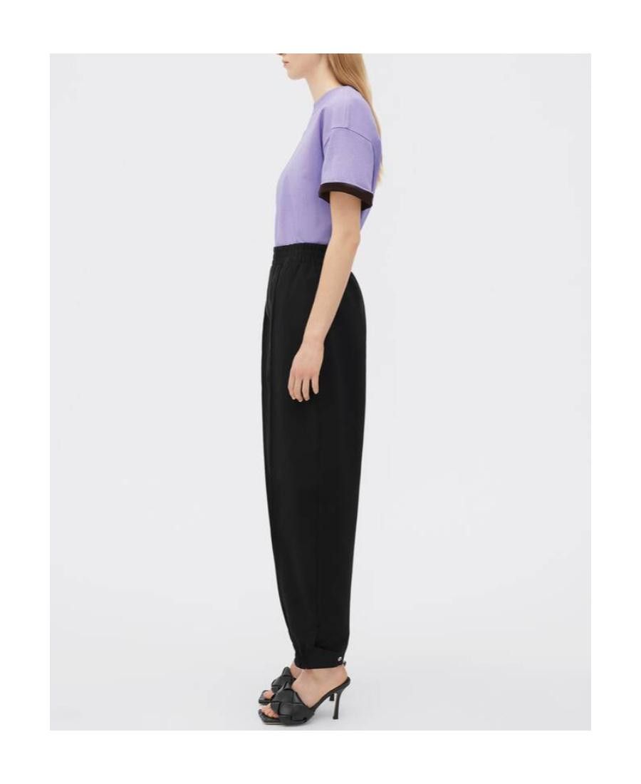 Bottega Veneta Lilac Double Layer Embroidered Logo T-Shirt Size US XS / EU 42 / 0 - 3 Thumbnail
