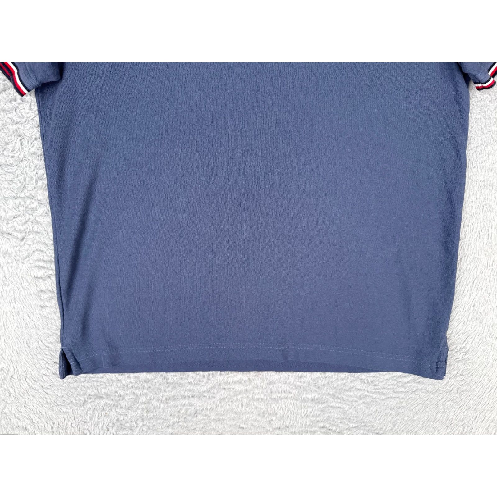 Tommy Hilfiger Tommy Hilfiger Polo Shirt Men Large Blue Cotton Blend Short Sleeve Golfer Size US L / EU 52-54 / 3 - 5 Thumbnail