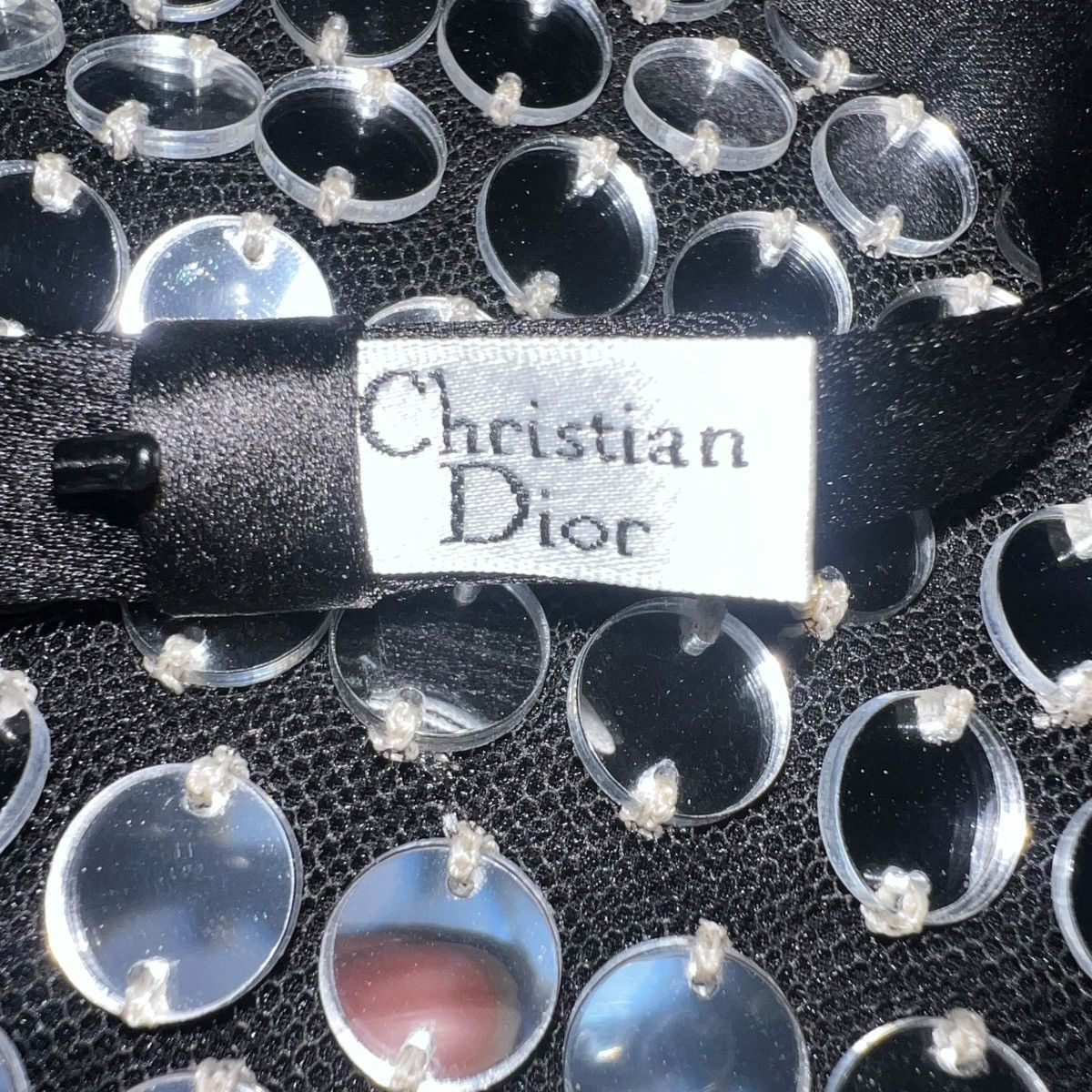 Dior DIOR Mirror-Effect Sequined Mini Skirt 36 Size 26" / US 2 / IT 38 - 4 Thumbnail