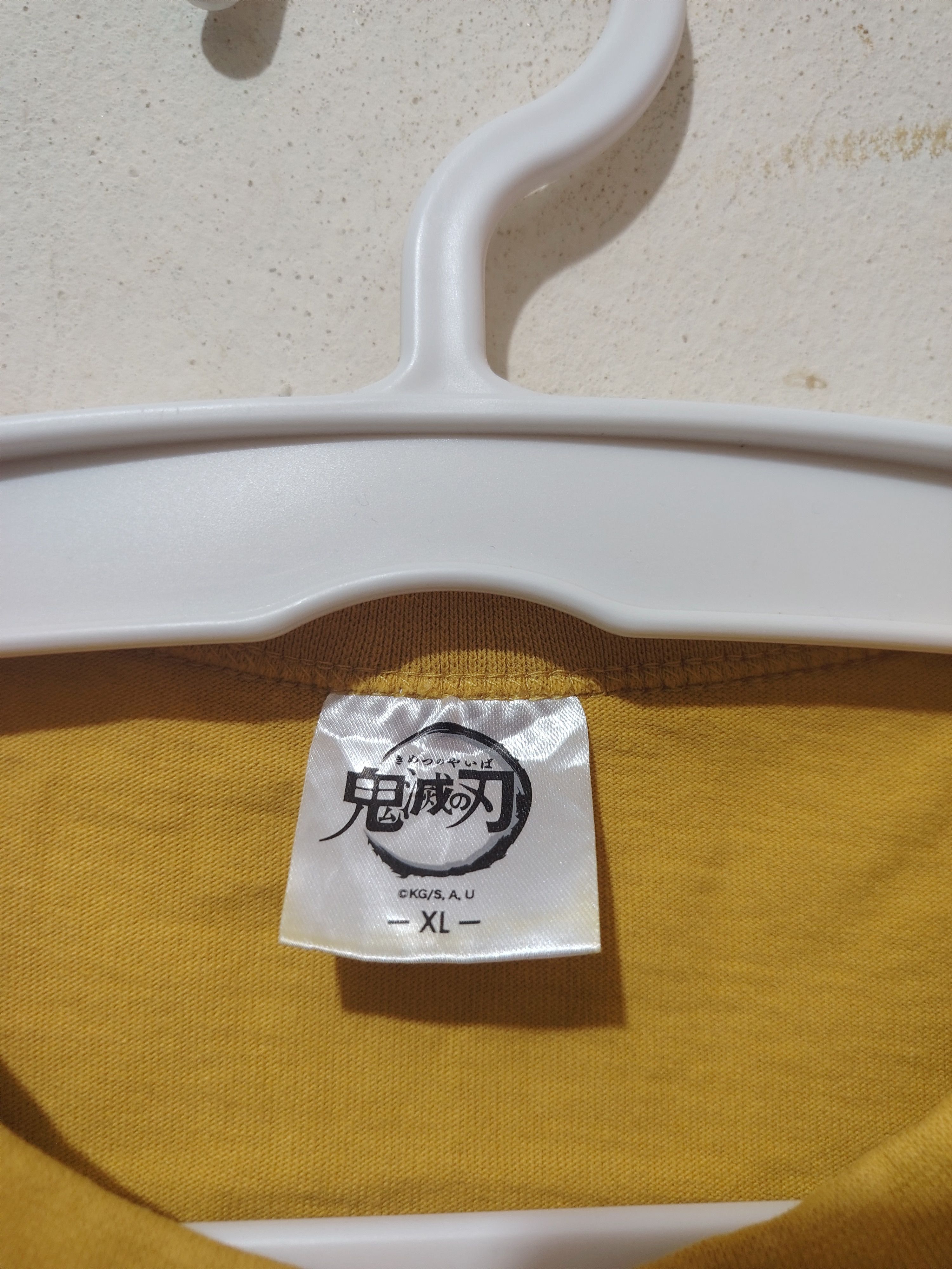 Anime Japanese Agatsuma Denitsu Demon Slayer X GU Size US XL / EU 56 / 4 - 4 Thumbnail