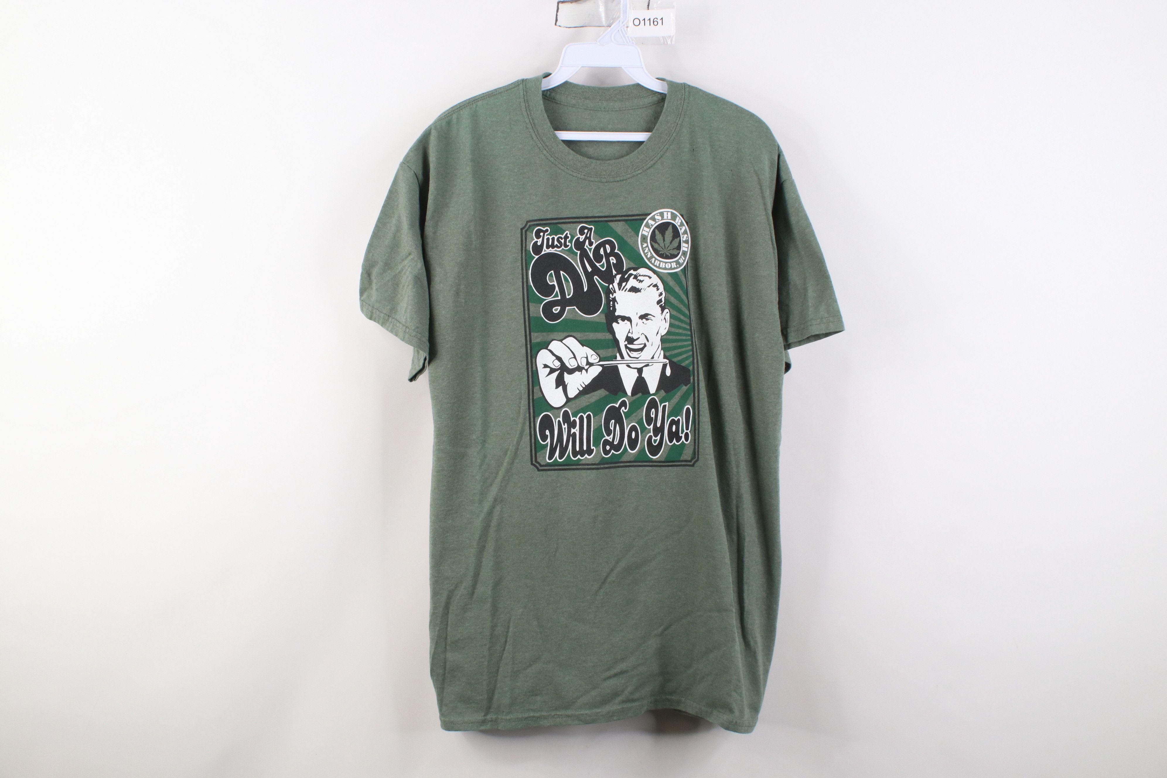 Vintage Vintage Y2K Arbor Michigan Just A Dab Will Do Ya T-Shirt Size US L / EU 52-54 / 3 - 1 Thumbnail