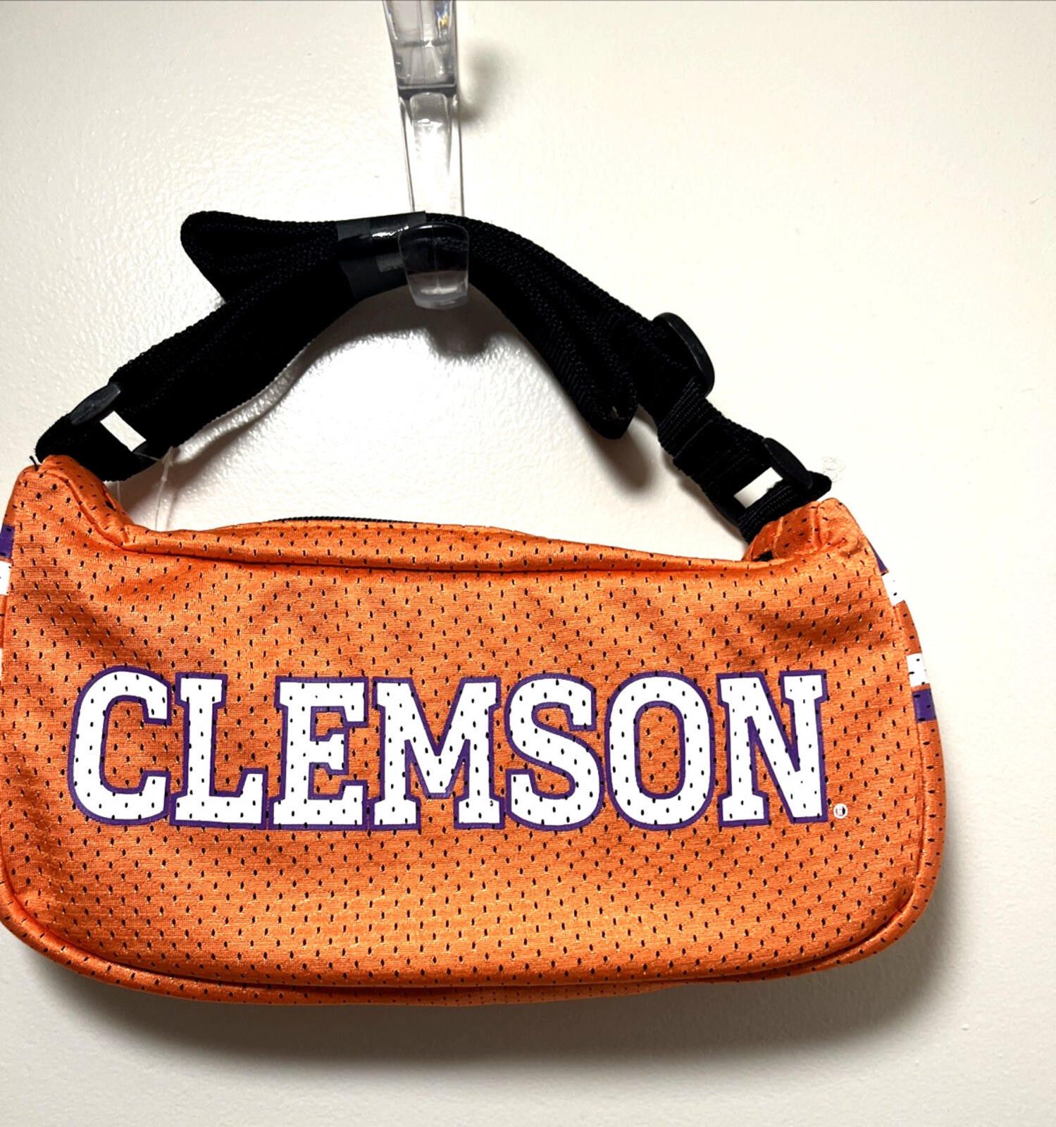 Other Clemson Tigers Logo Purse Jersey Shoulder Strap Bag Size ONE SIZE - 2 Thumbnail