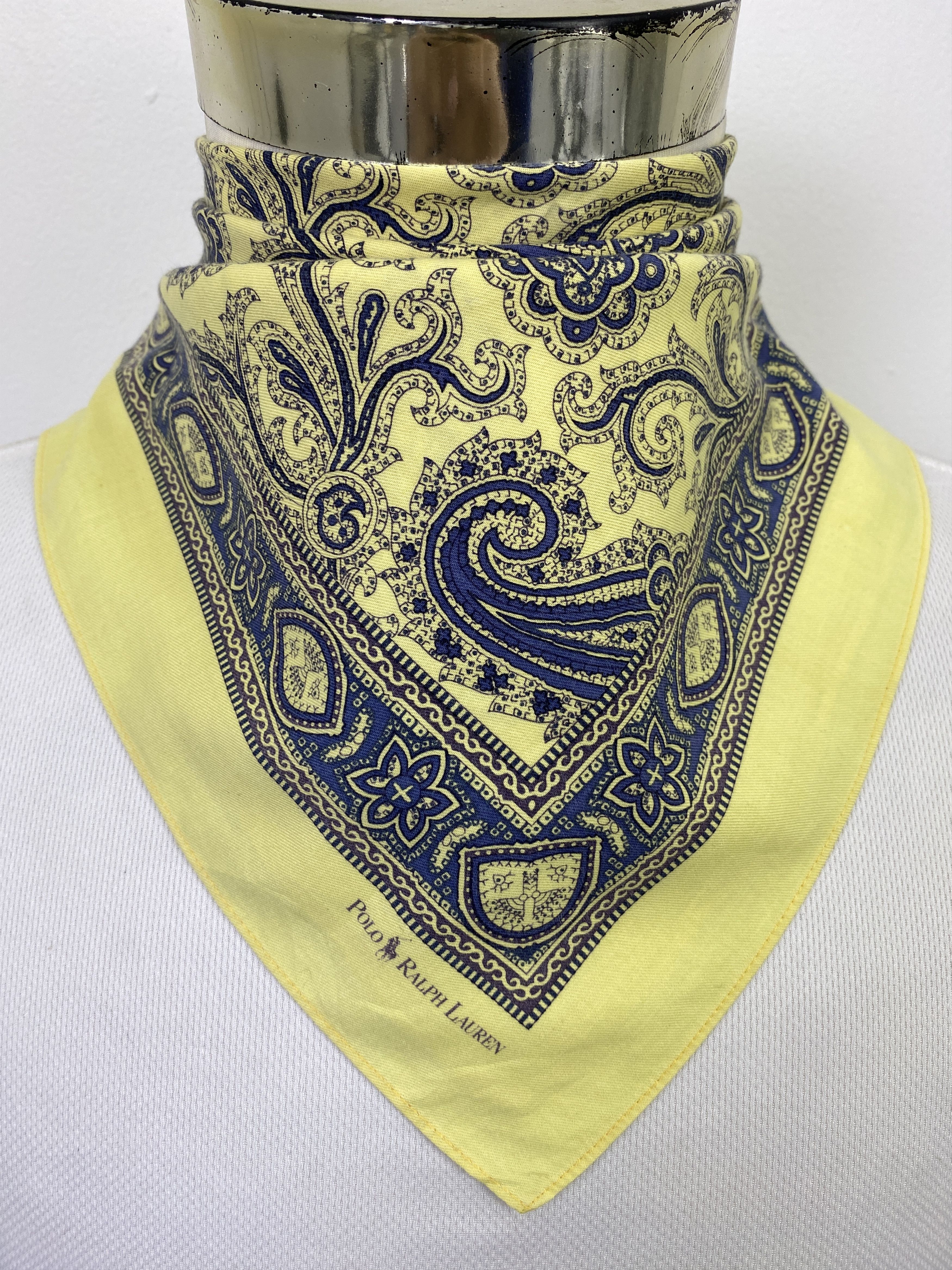 Polo Ralph Lauren Polo Ralph Lauren Paisley Handkerchief / Neckerchief KT0156 Size ONE SIZE - 2 Thumbnail