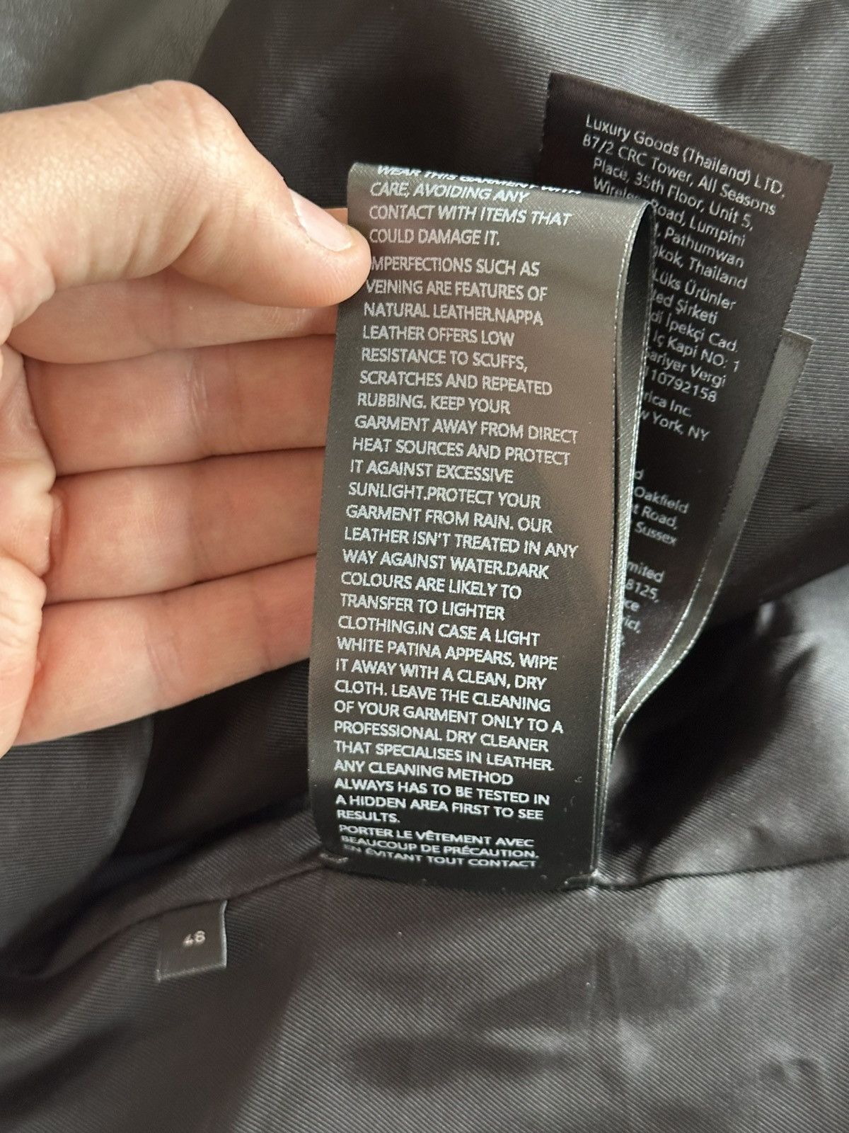 Gucci [48] 8500$ Demna Gucci Spring26 Lambskin leather jacket Size US M / EU 48-50 / 2 - 19 Thumbnail