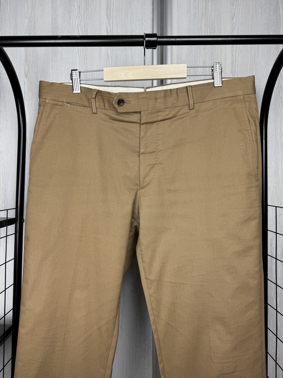 Other Windsor. Brown Solerto + Santios Cotton Silk Blend Suit 52 Size 42R - 7 Thumbnail