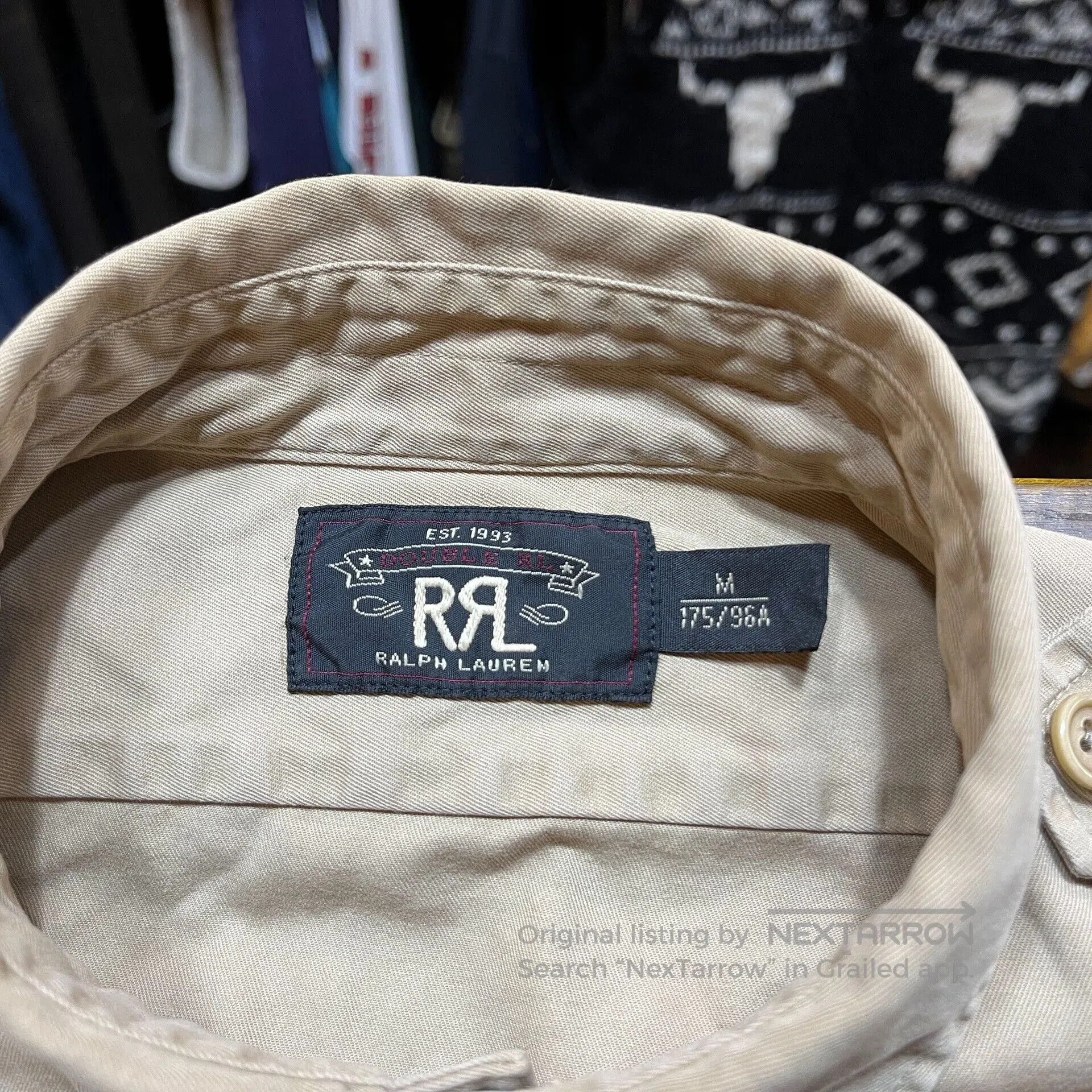 RRL Ralph Lauren RRL A2 Shirt by Ralph Lauren. Size US M / EU 48-50 / 2 - 3 Thumbnail