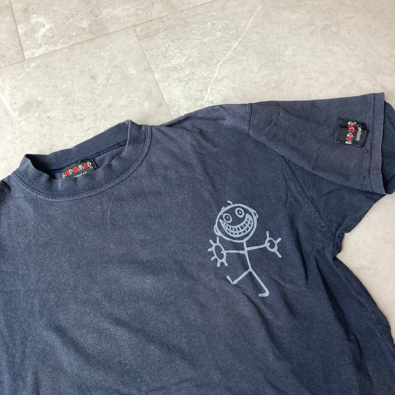 Vintage Vintage Bad Mad Hardwear Faded Tee Size US XL / EU 56 / 4 - 3 Thumbnail