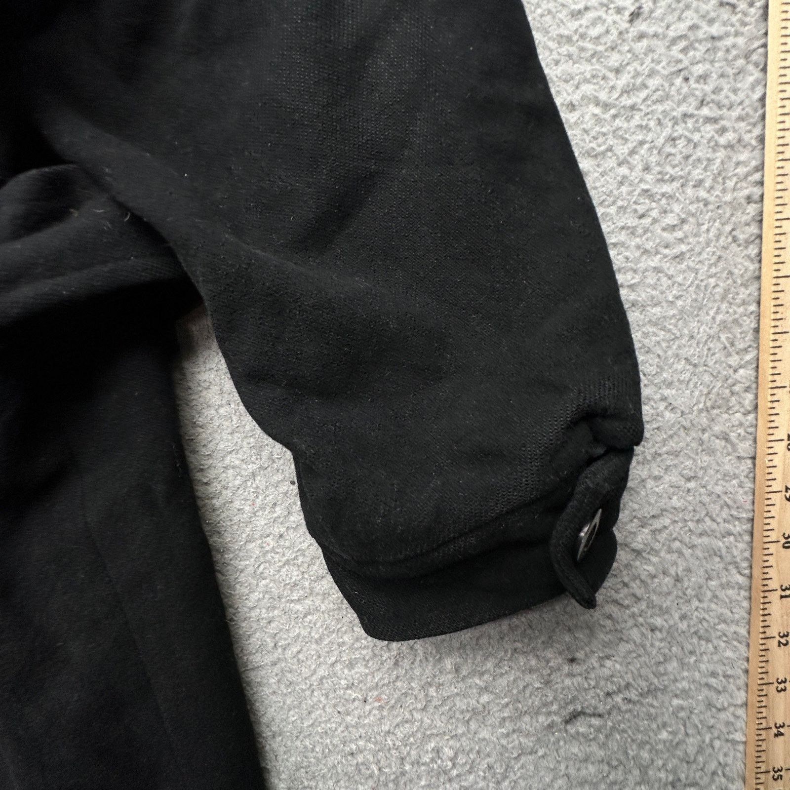 Bachrach Vintage Bachrach Wool Coat Overcoat Mens 2XL Black Button Size US XXL / EU 58 / 5 - 10 Thumbnail
