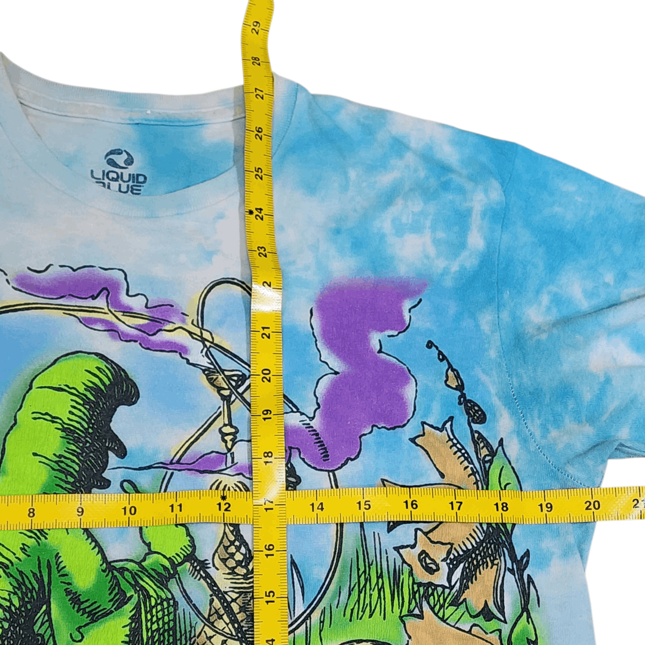 Liquid Blue Rare Liquid Blue Alice In Wonderland Tee Shirt Size US M / EU 48-50 / 2 - 8 Thumbnail