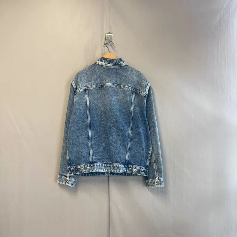 Versace Versace Big Vlogo washed denim jacket Size US M / EU 48-50 / 2 - 2 Thumbnail