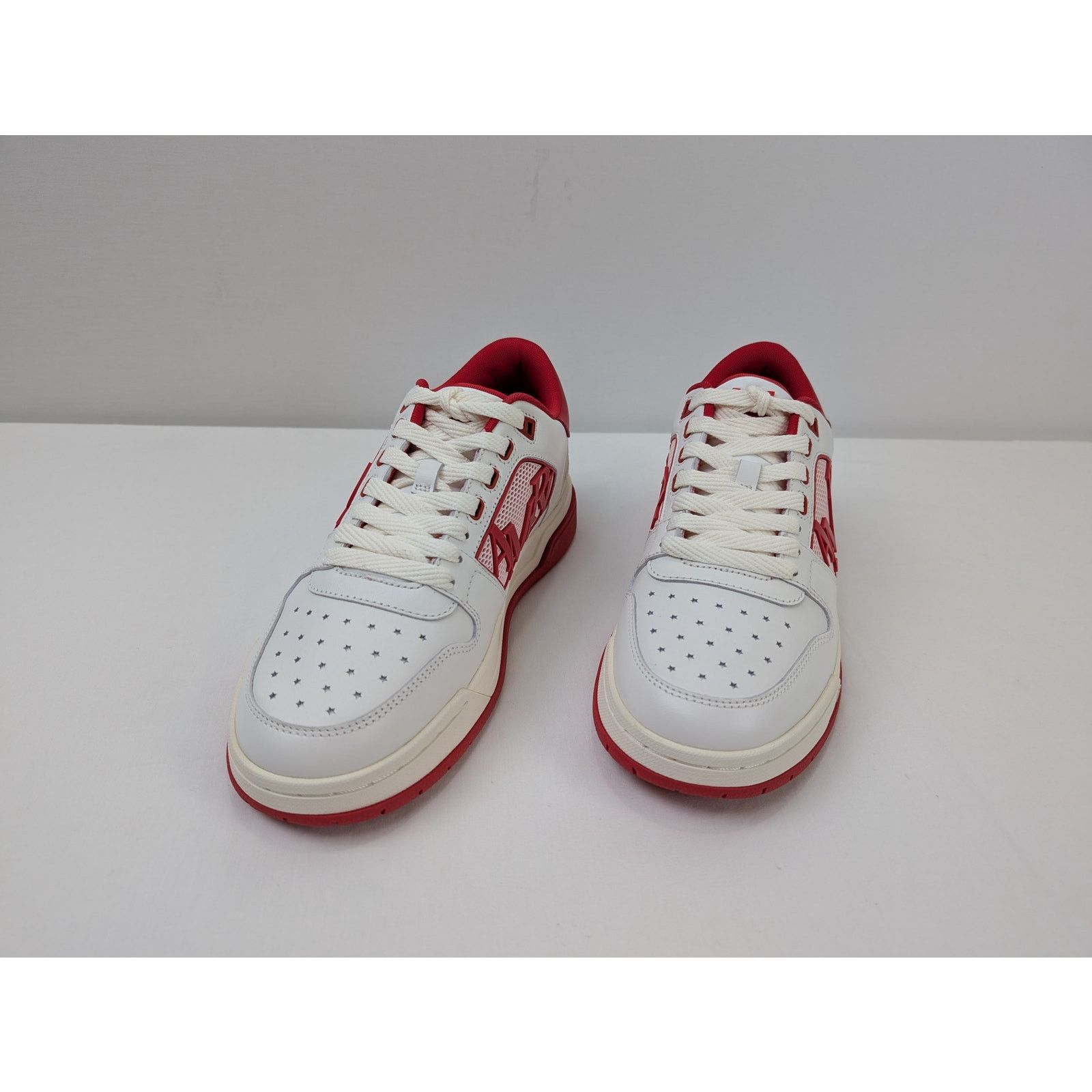Amiri o1rshd1 Classic Low top Sneakers in White/Red Size US 8 / EU 41 - 8 Thumbnail