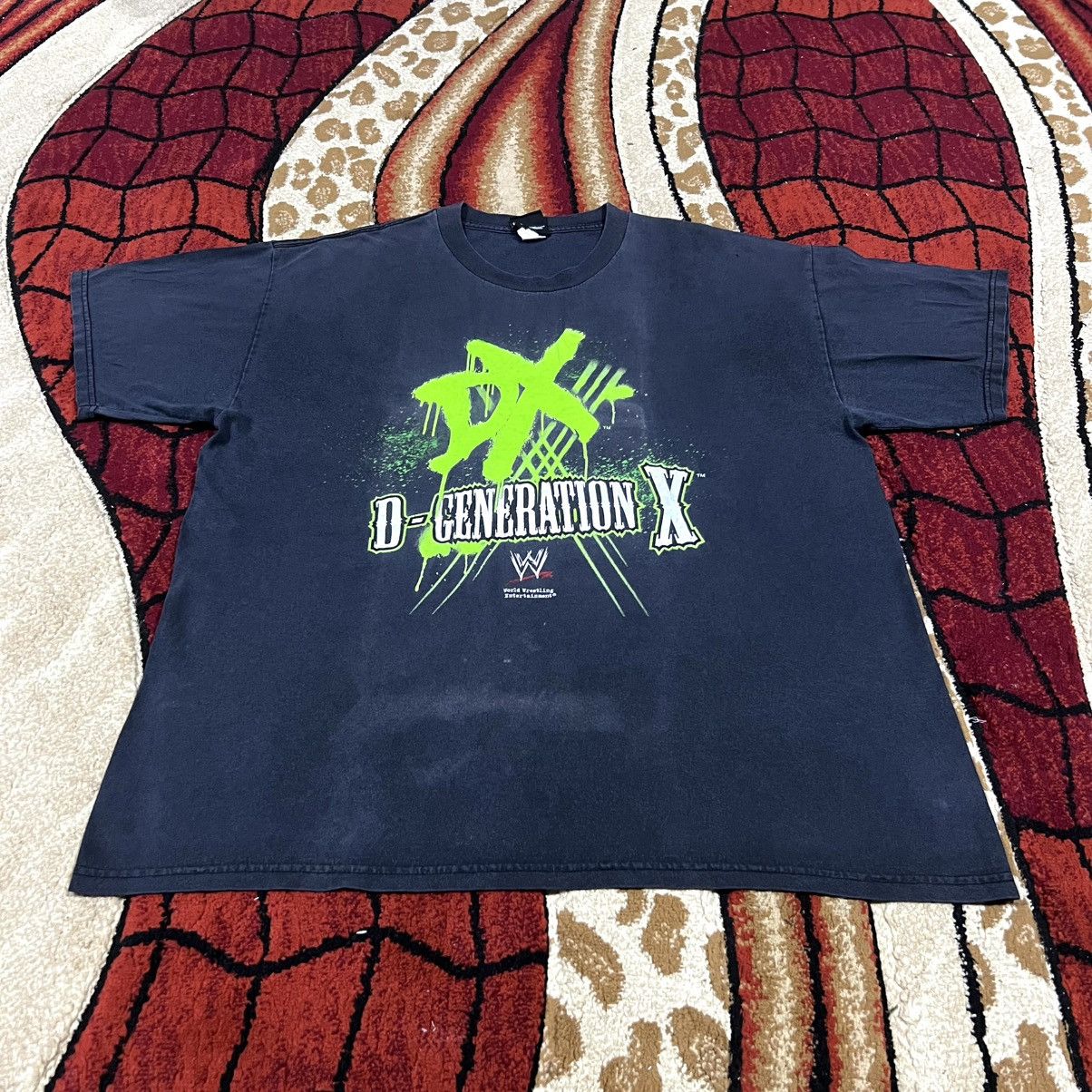 Rap Tees Vintage Thrashed Faded DX D-GENERATION X RUN D.M.C. T Shirt Size US XL / EU 56 / 4 - 2 Thumbnail