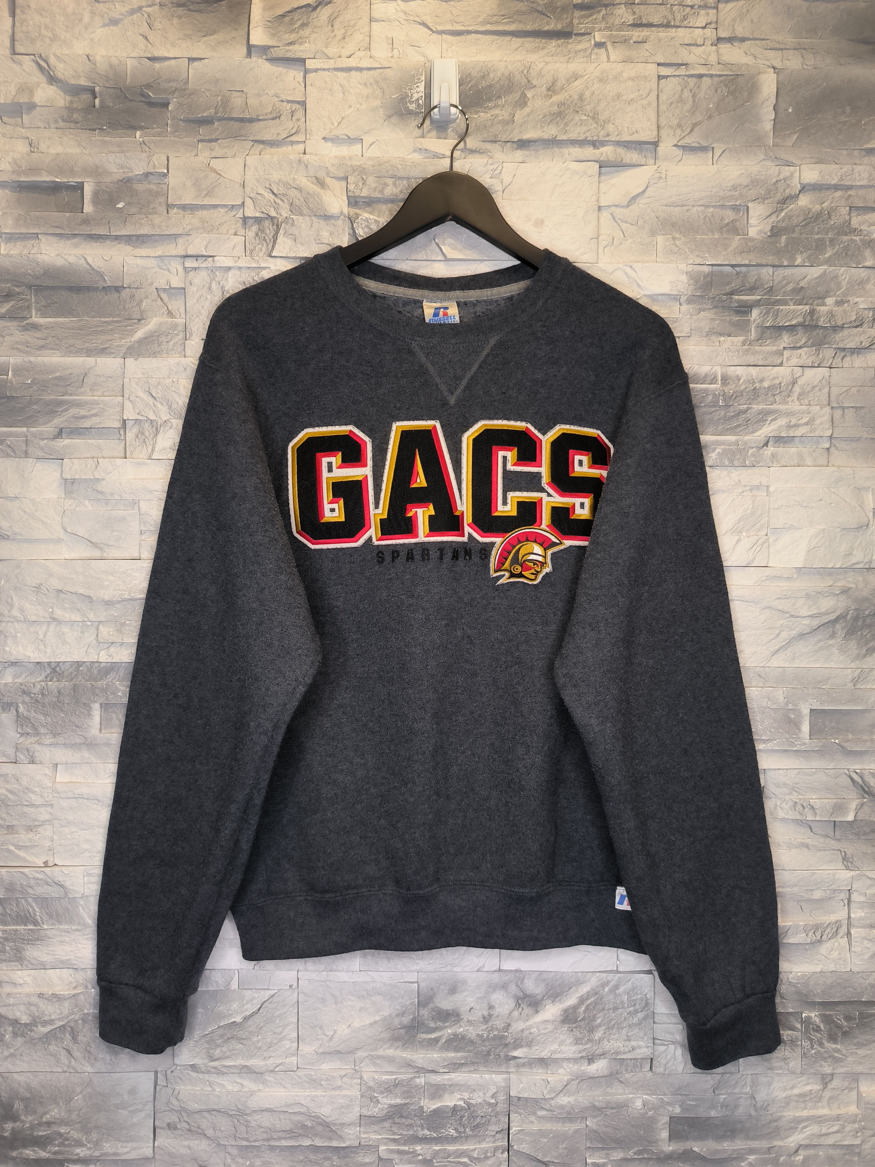 Russell Athletic Russell Athletic GASC Spartans Baseball Sweatshirt Size US S / EU 44-46 / 1 - 1 Thumbnail