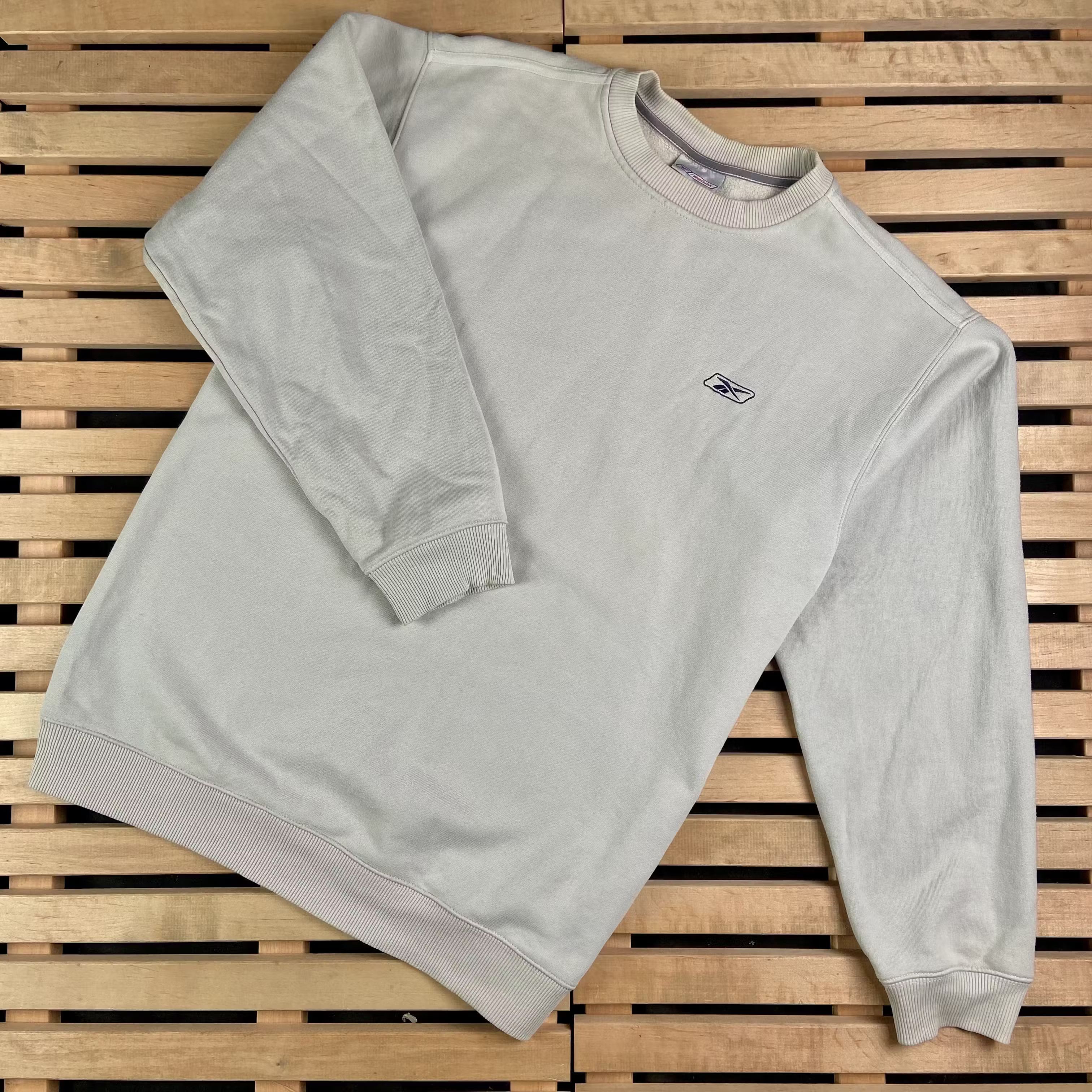 Reebok × Vintage Mens Sweatshirt Reebok Vintage Size L Size US L / EU 52-54 / 3 - 1 Thumbnail
