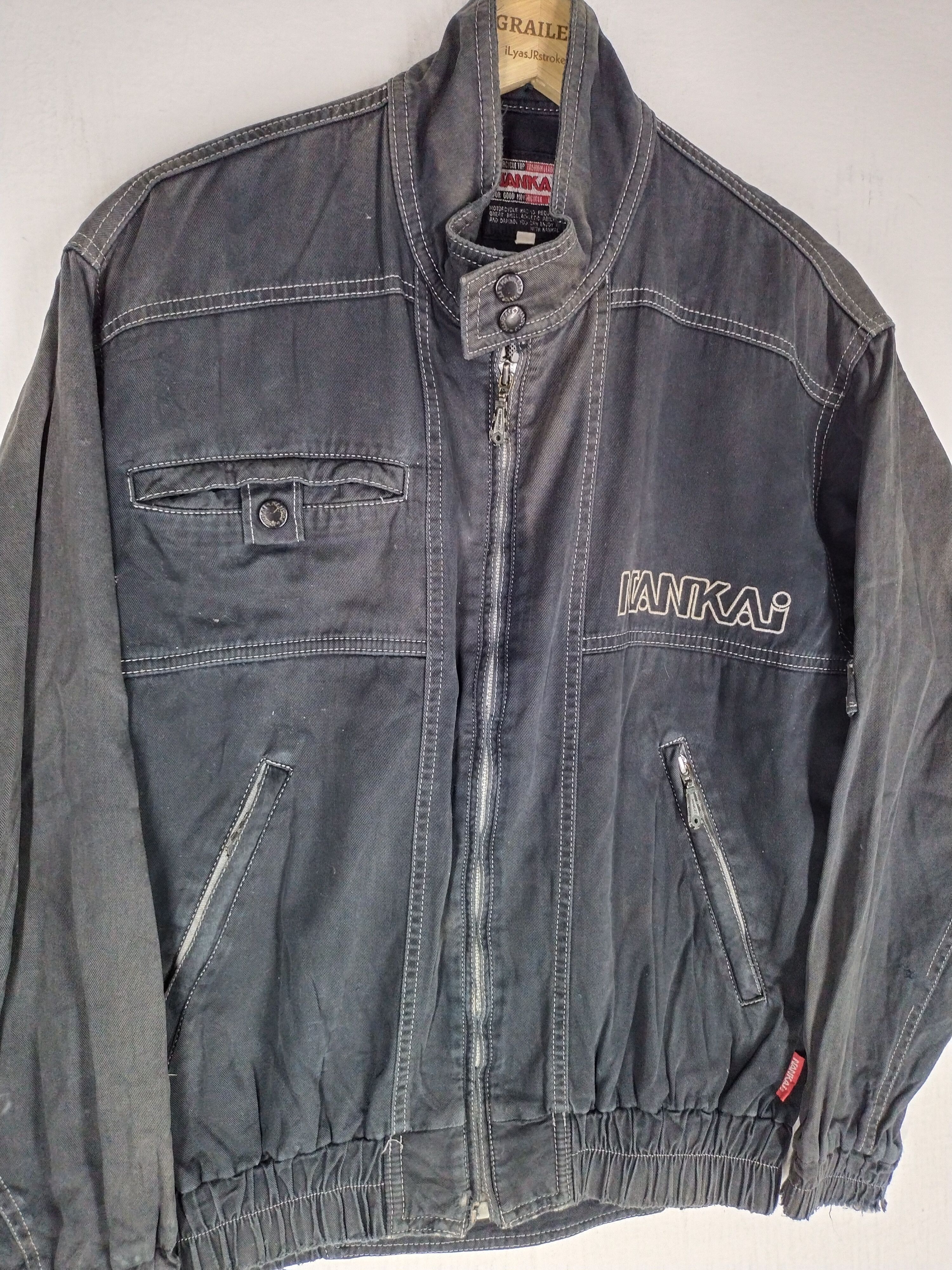 Fox Racing Vtg Nankai Motorcycle Jacket Racing Biker Jacket Size US M / EU 48-50 / 2 - 3 Thumbnail