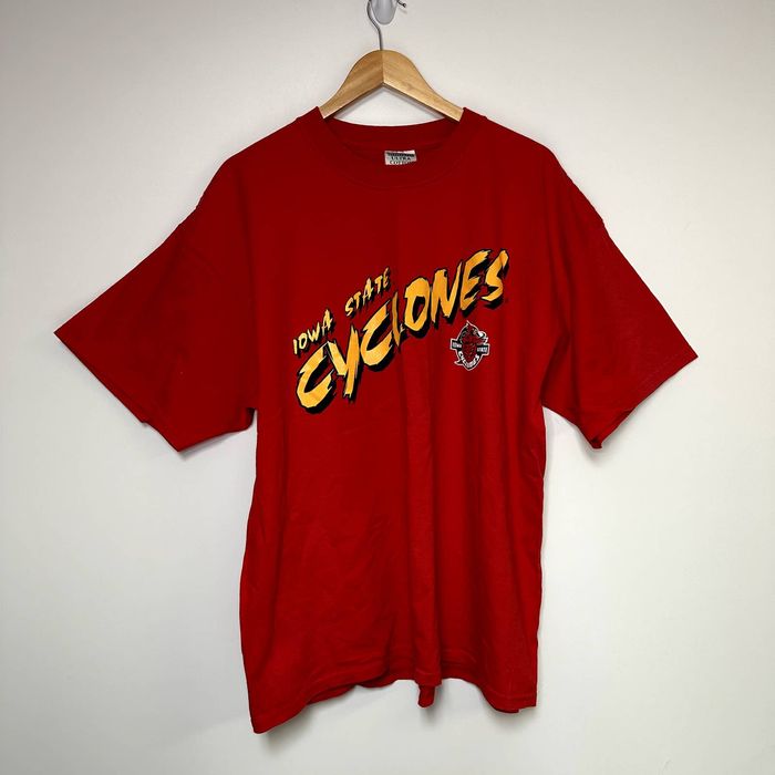 Vintage Vintage Iowa State Shirt Cyclones ISU Red 2000s | Grailed