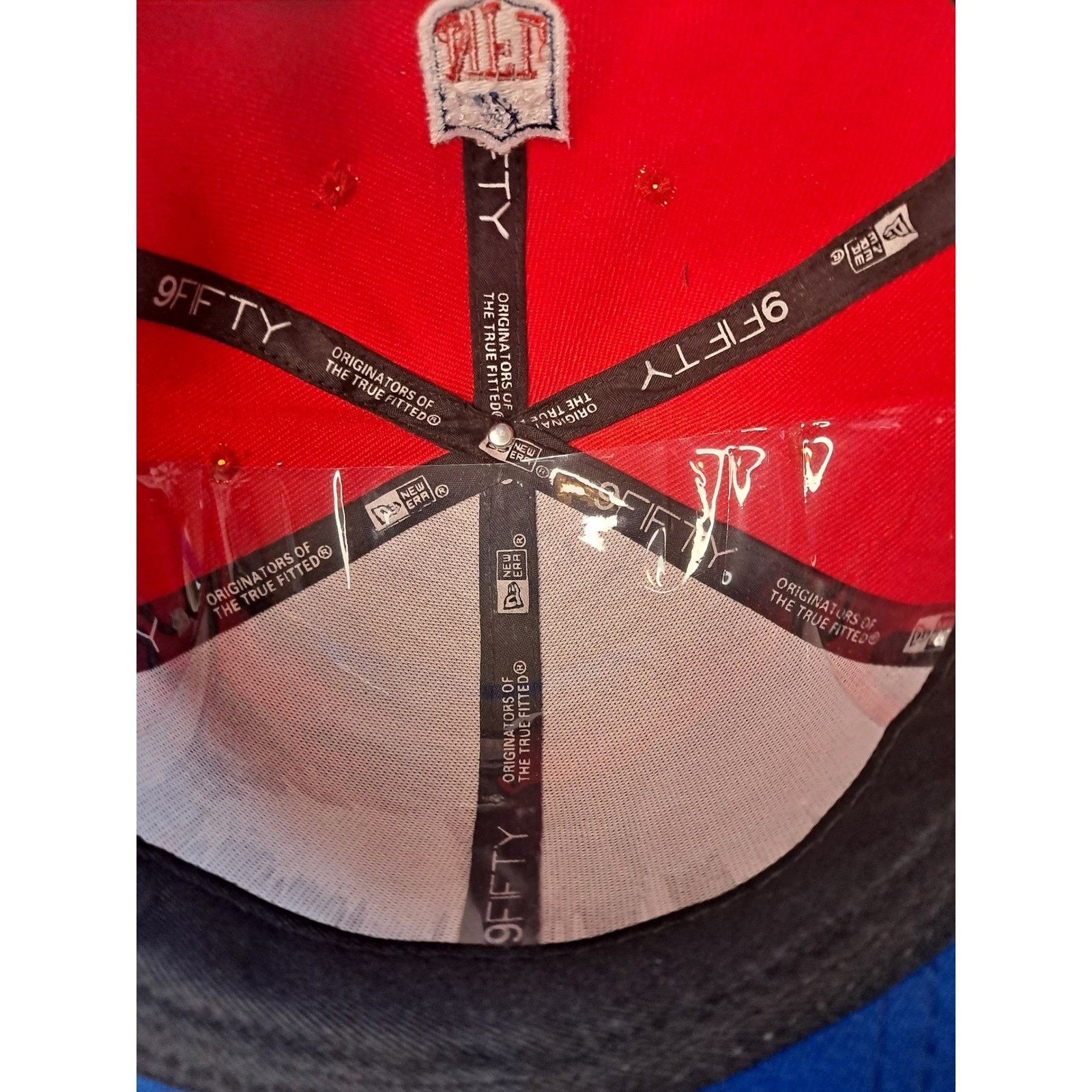 New Era New York Giants New Era 9FIFTY Snapback Hat NFL Football Cap Size ONE SIZE - 7 Thumbnail