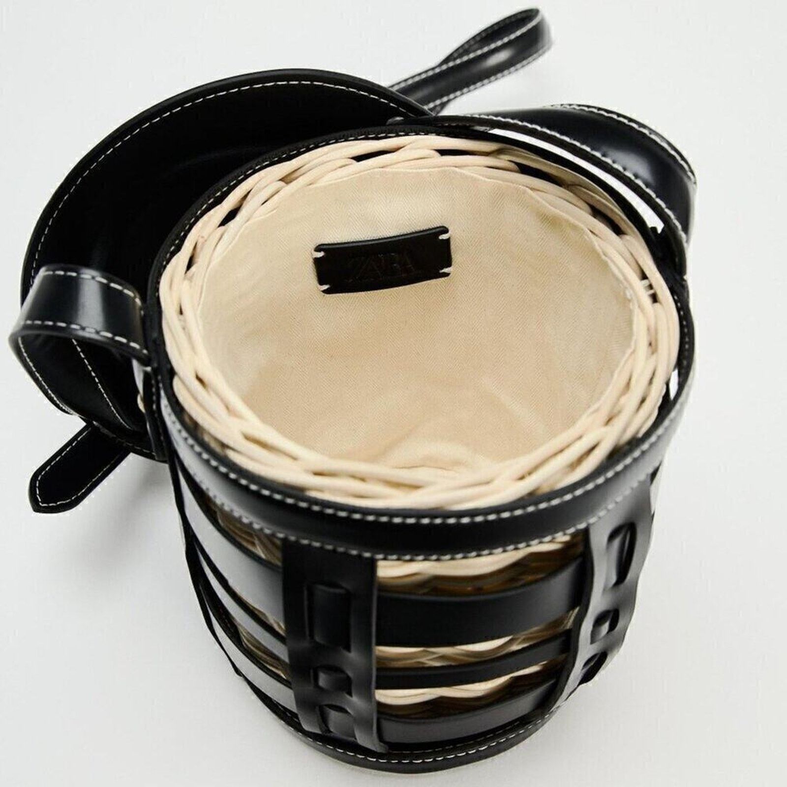 Zara ZARA Bucket Bag NWT Size ONE SIZE - 7 Thumbnail
