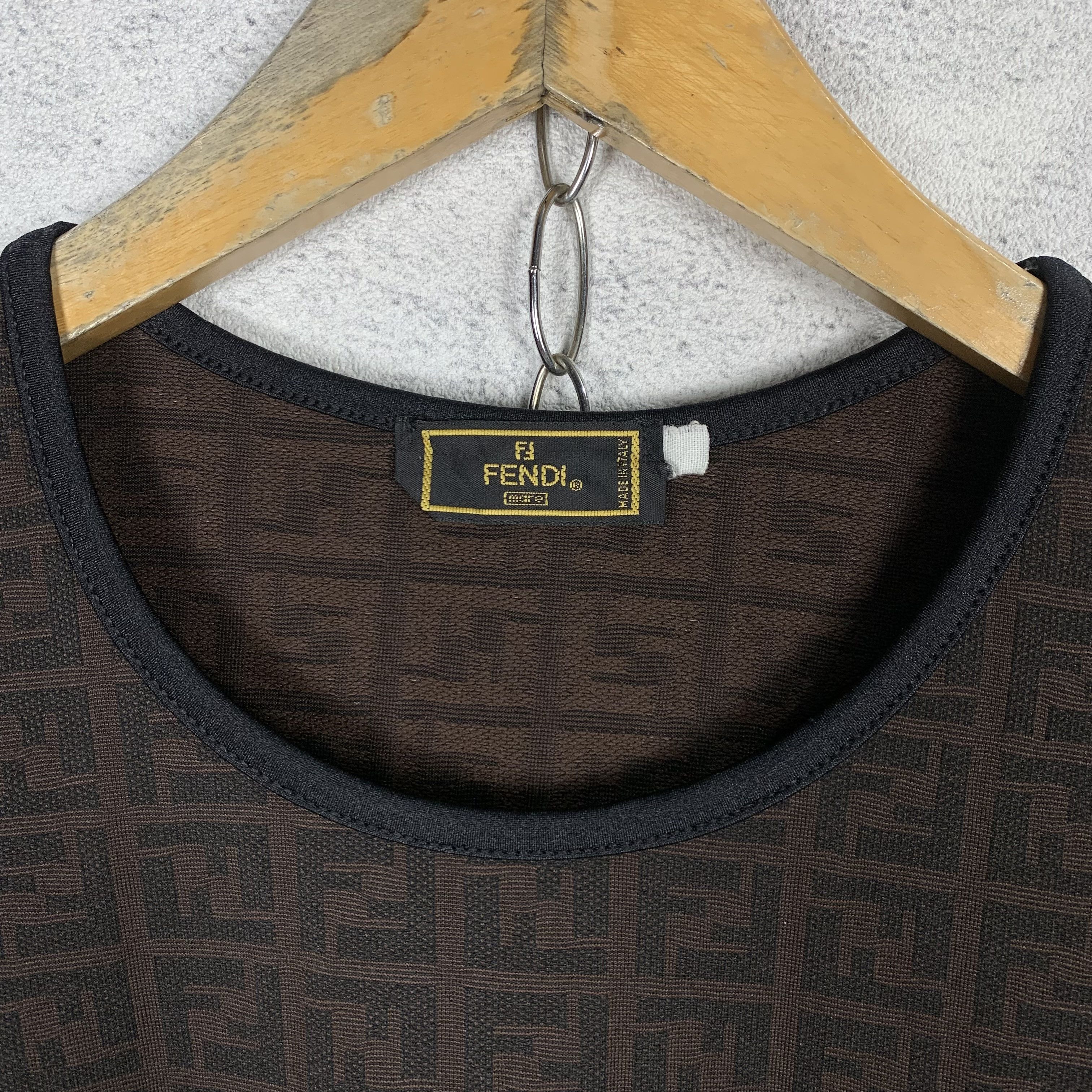 Fendi Vintage Fendi Monogram Top Size 42 Size M / US 6-8 / IT 42-44 - 5 Thumbnail
