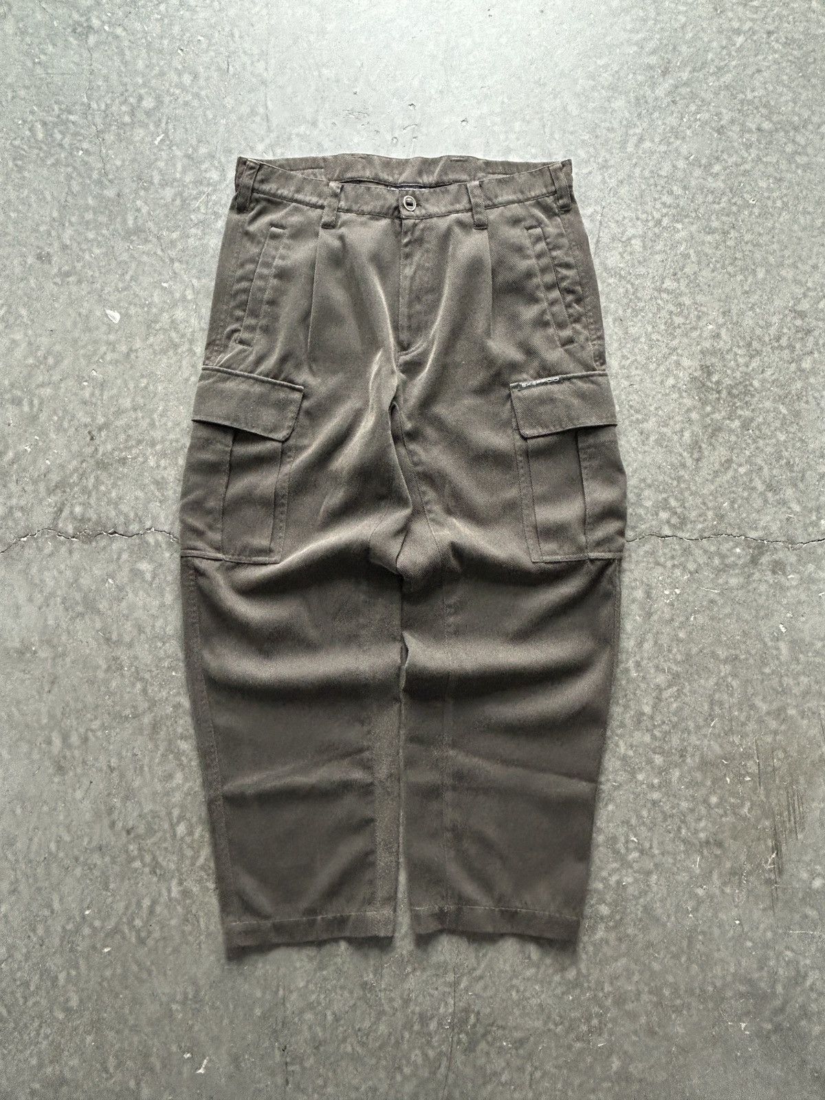 ExOfficio Vintage Y2K Exofficio Pleated Cargo Pants Baggy Skater Size US 35 - 1 Thumbnail