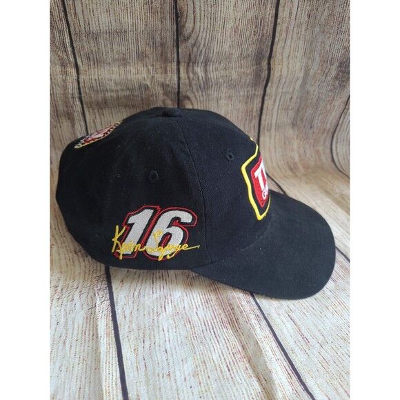 NASCAR × Vintage Vtg Nascar TV guide snapback hat #16 Kevin Lepage 1999 2000 Size ONE SIZE - 4 Thumbnail