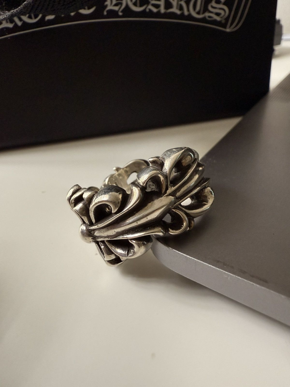 Chrome Hearts Chrome hearts double floral rings sz 12 Size ONE SIZE - 5 Thumbnail