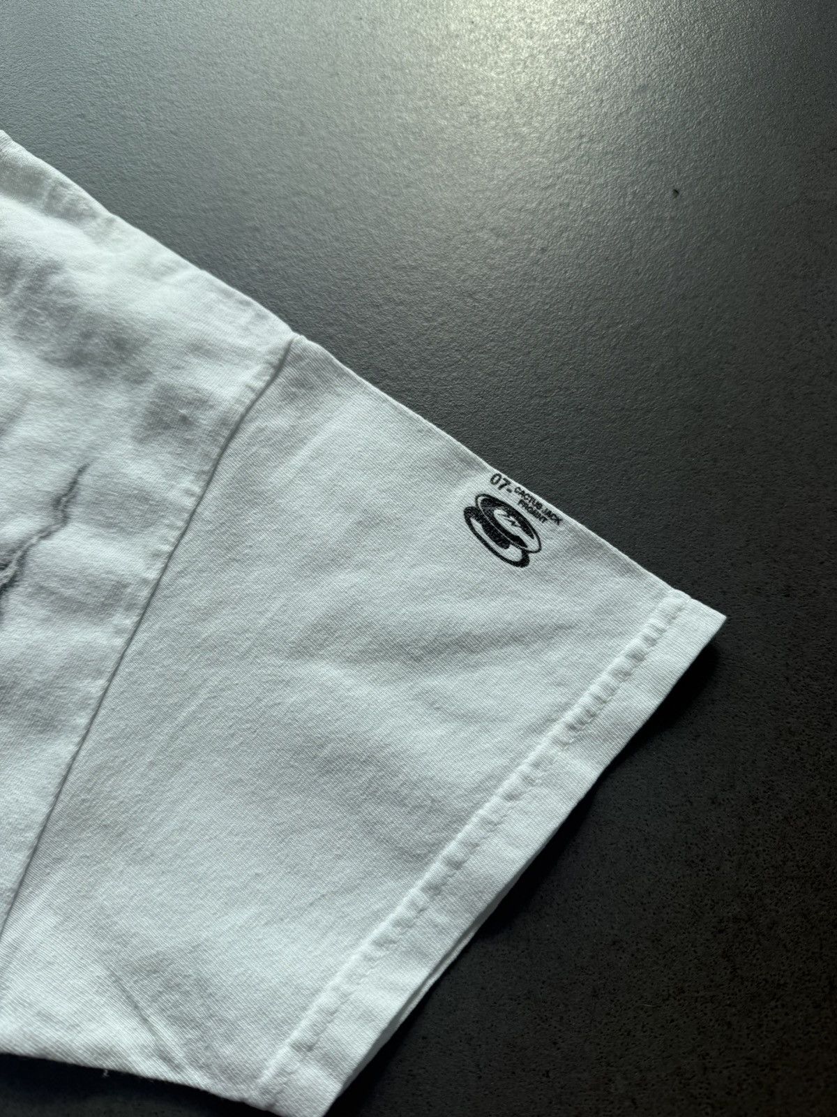Travis Scott Travis Scott Cactus Jack for Fragment Sunrise T-Shirt White Size US S / EU 44-46 / 1 - 4 Thumbnail