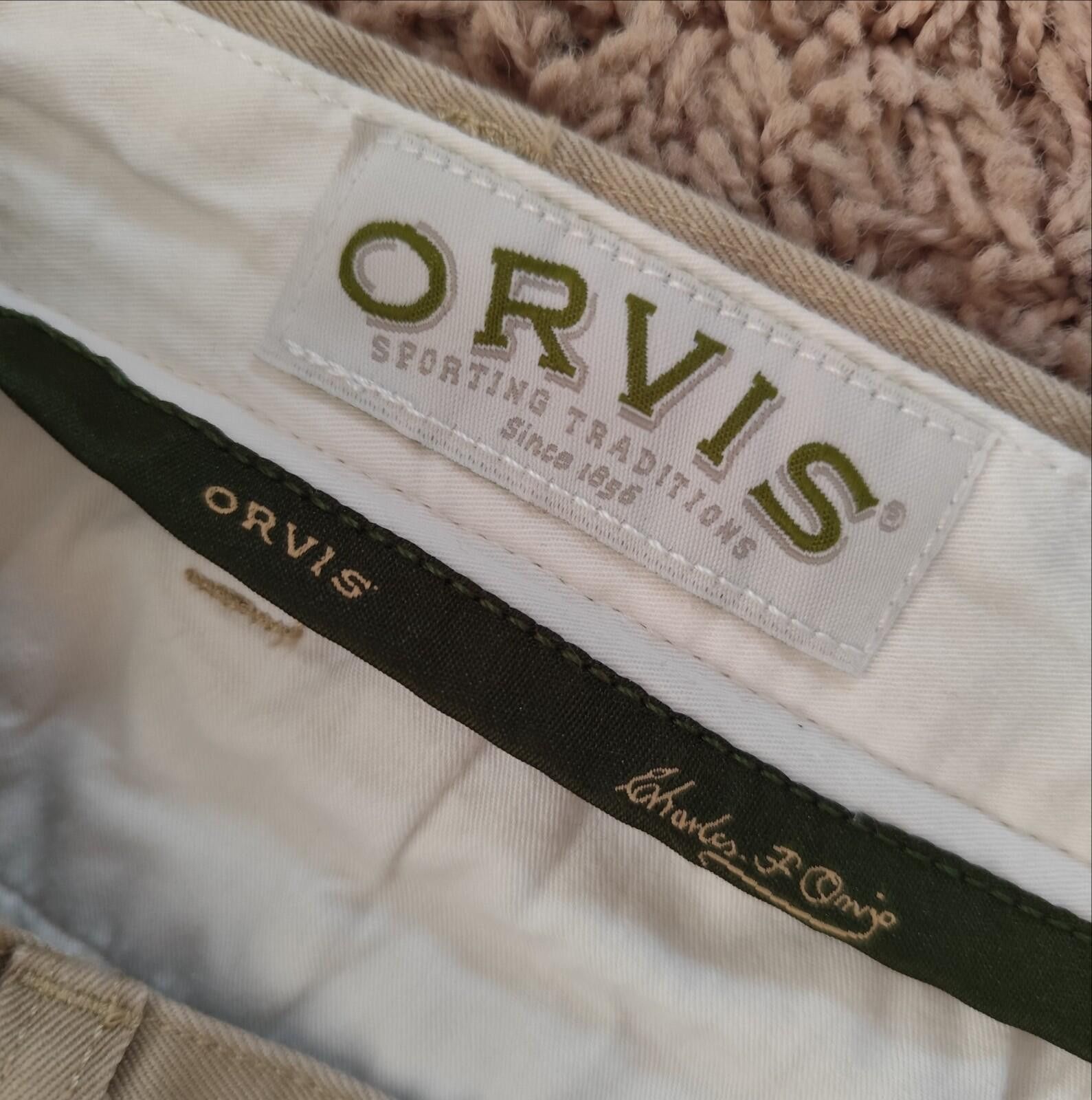 Orvis Orvis Sporting Mens Size 44 Pleated Trousers Pants Size US 44 / EU 60 - 12 Thumbnail