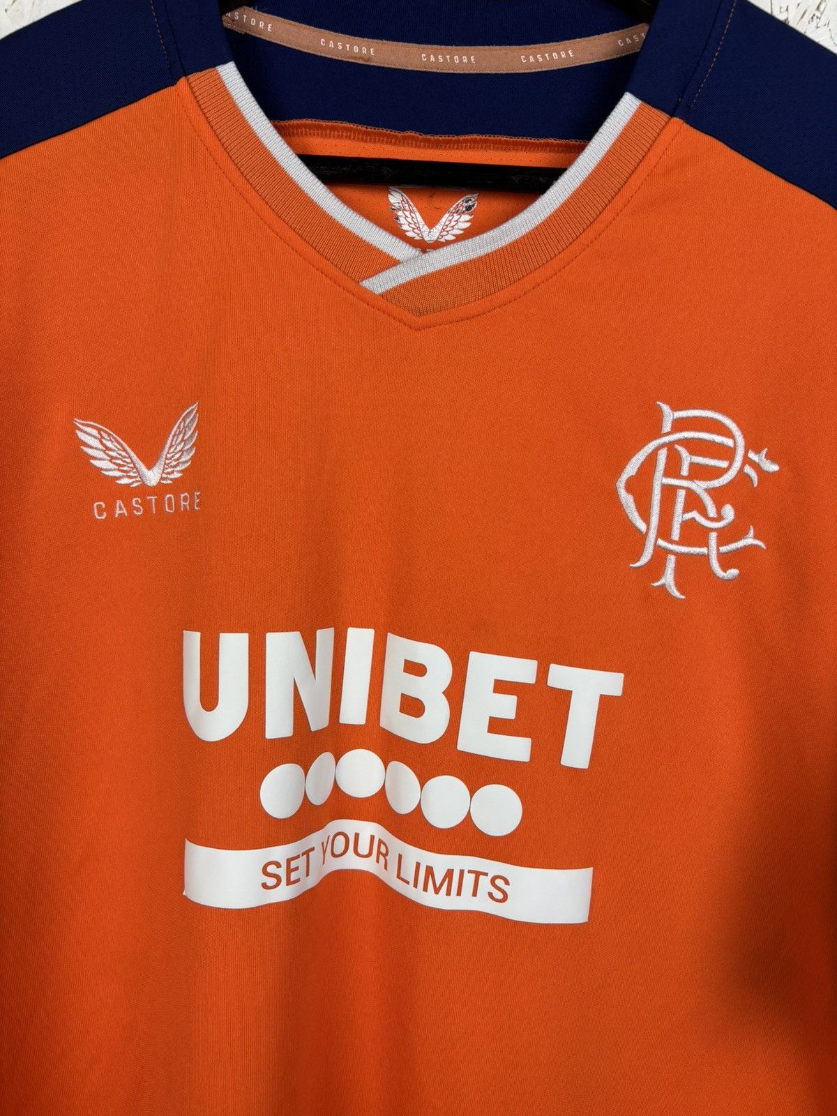 Castore Castore Glasgow Rangers 2022/23 Third Kit Soccer Jersey XL Size US XL / EU 56 / 4 - 2 Thumbnail