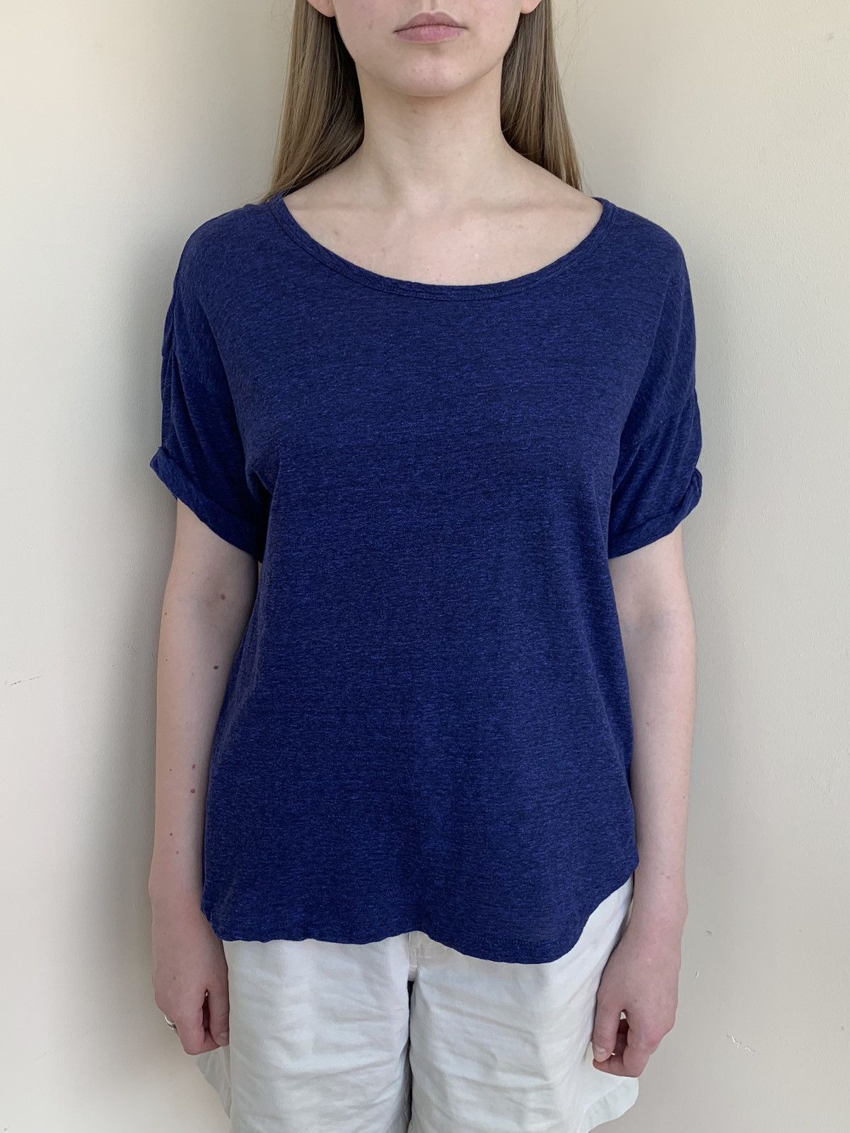 Isabel Marant Etoile Isabel Marant Etoile Linen Basic T-Shirt Vintage 2000s Size M / US 6-8 / IT 42-44 - 3 Thumbnail