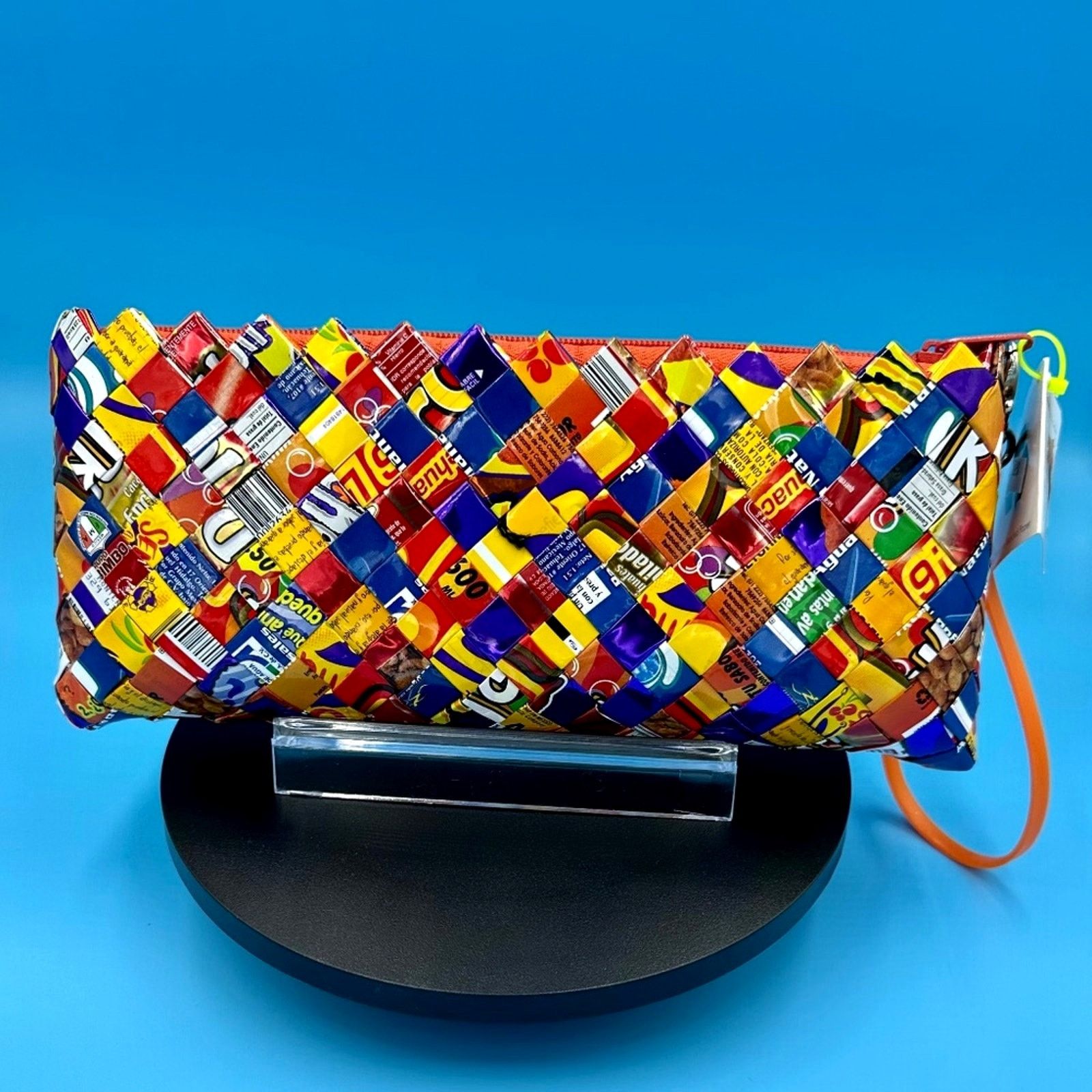 Other Handbag Bright Colorful Ecoist Candy Wrapper Clutch/Wristlet Size ONE SIZE - 11 Thumbnail