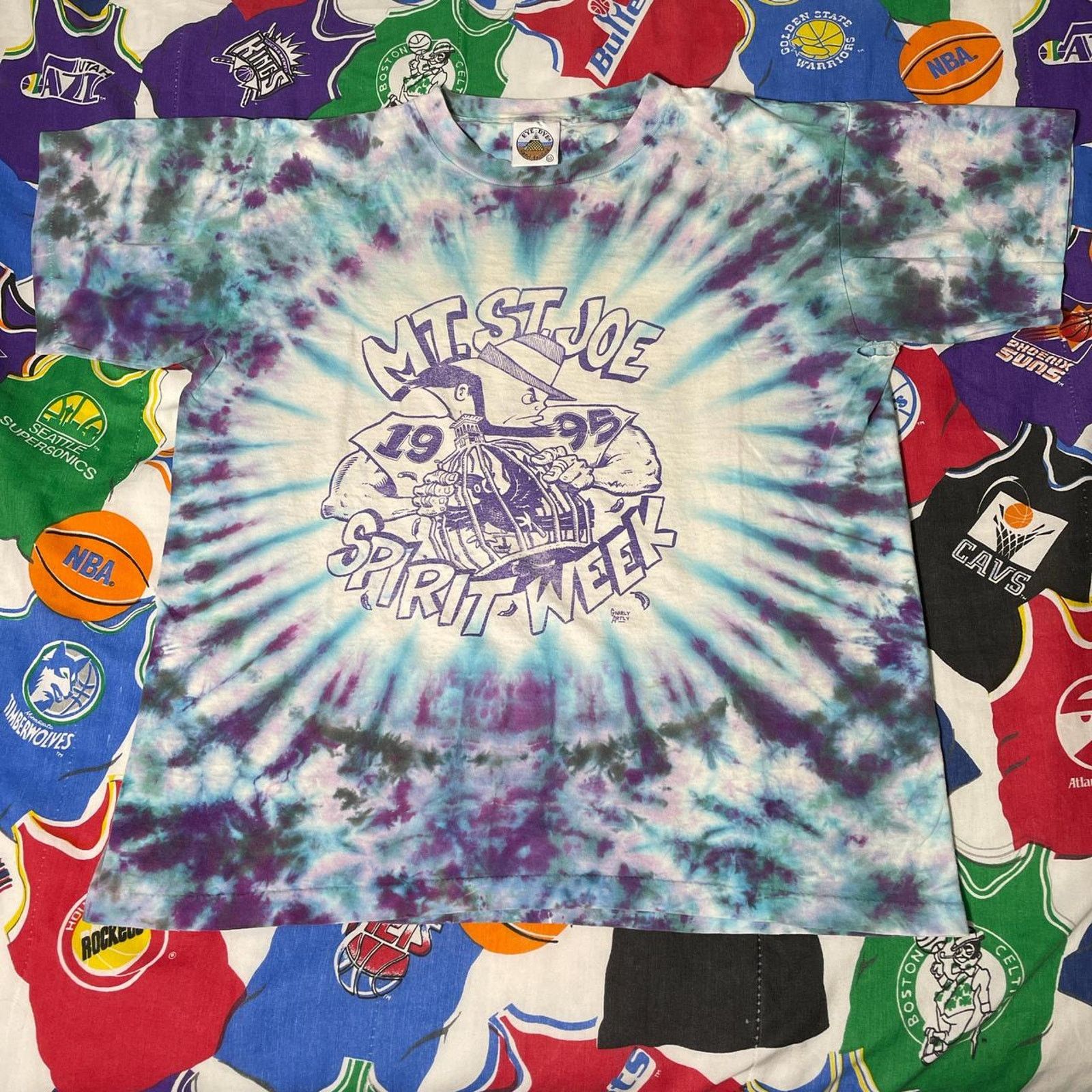 NCAA × Vintage Vintage 1995 NCAA Notre Dame Fighting Irish Football Tee Size US L / EU 52-54 / 3 - 1 Thumbnail