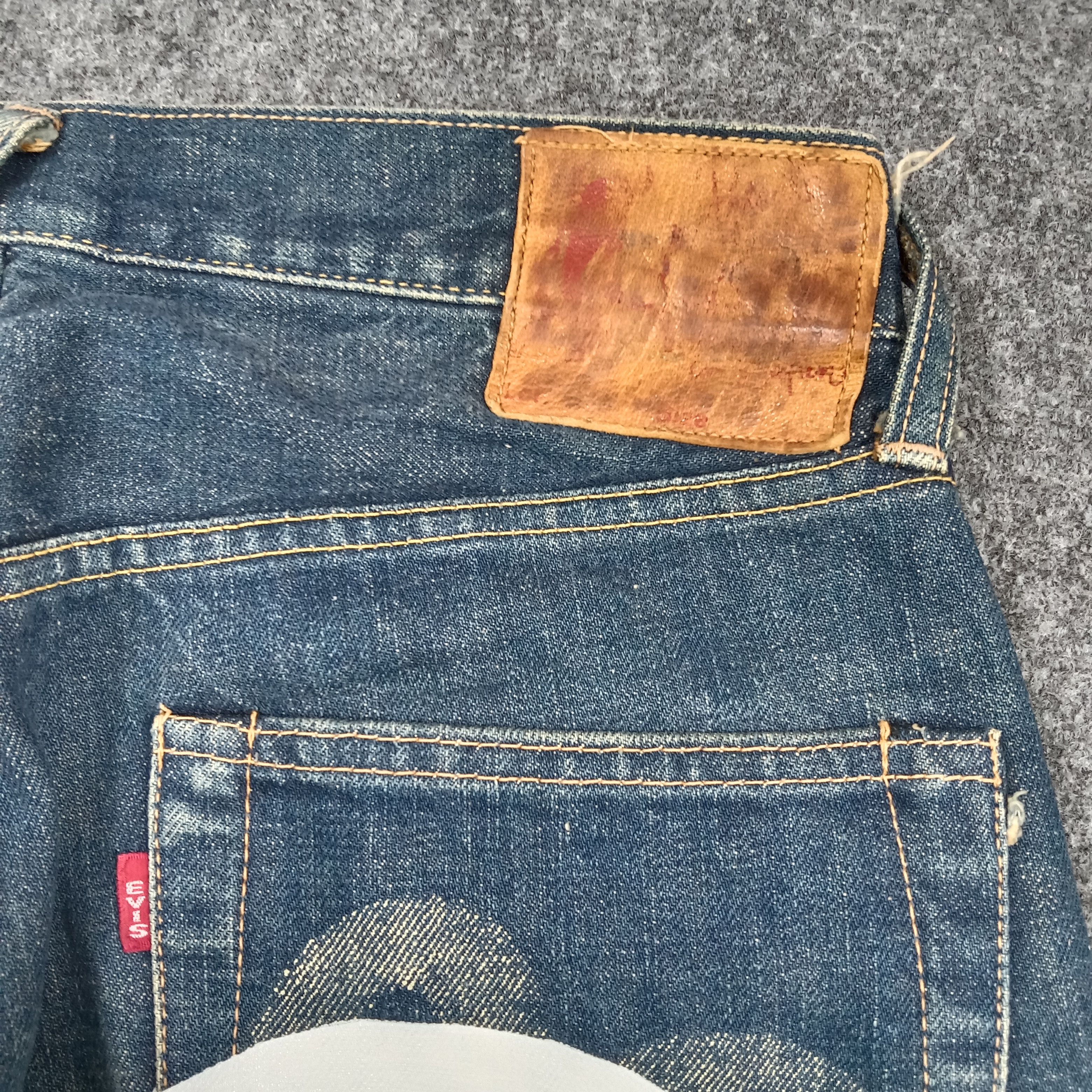 Evisu EVIS Japanese Selvedge Custom Diacock Jeans C280N32 Size US 29 - 3 Thumbnail