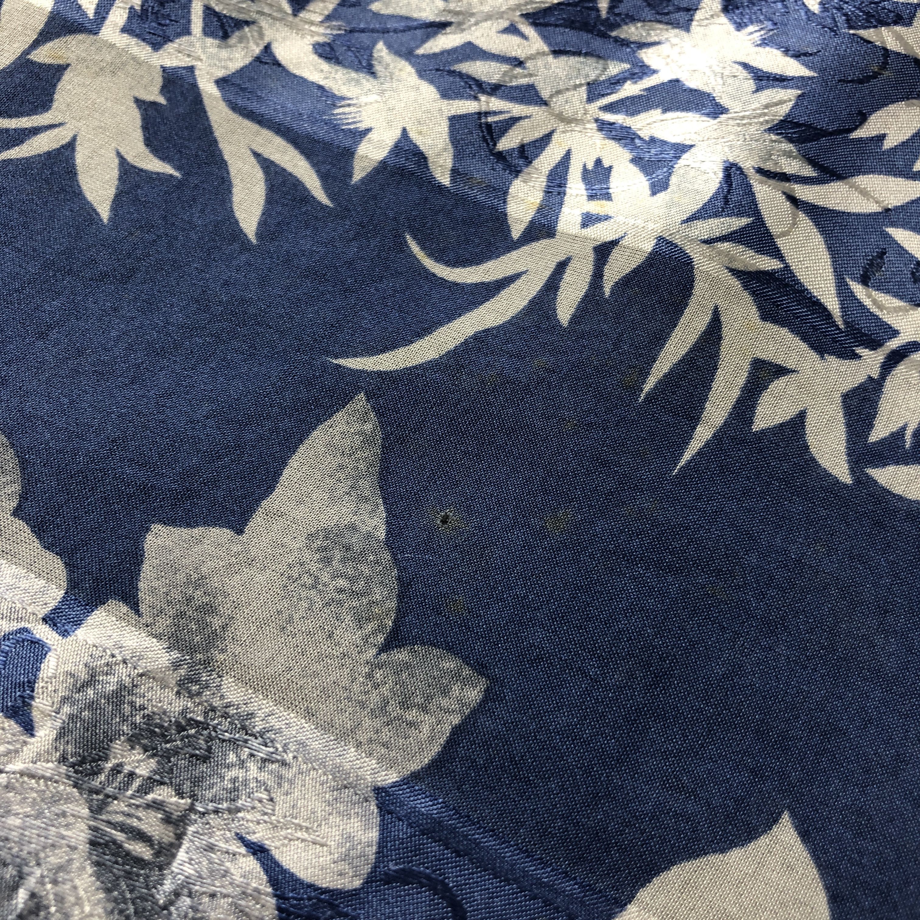 Japanese Brand Vintage Luciano Soprani Floral Silk Scarf M1180 Size ONE SIZE - 12 Thumbnail