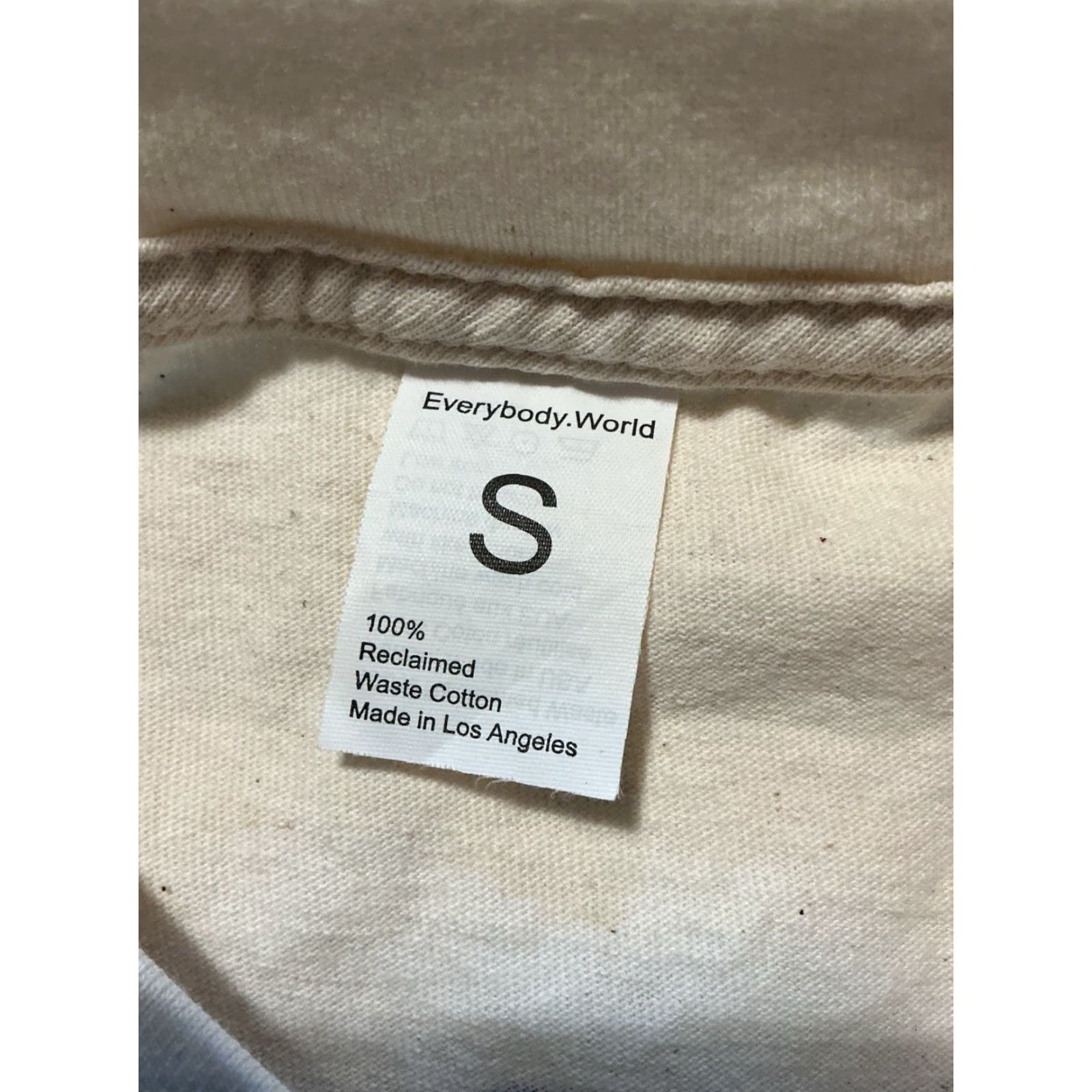 Vintage VINTAGE Everybody .World Hana Ward Ochi Projects Mrs Fannie Lou Hamer Solo Show T-Shirt Mens S Natural Shirt Size US S / EU 44-46 / 1 - 5 Thumbnail