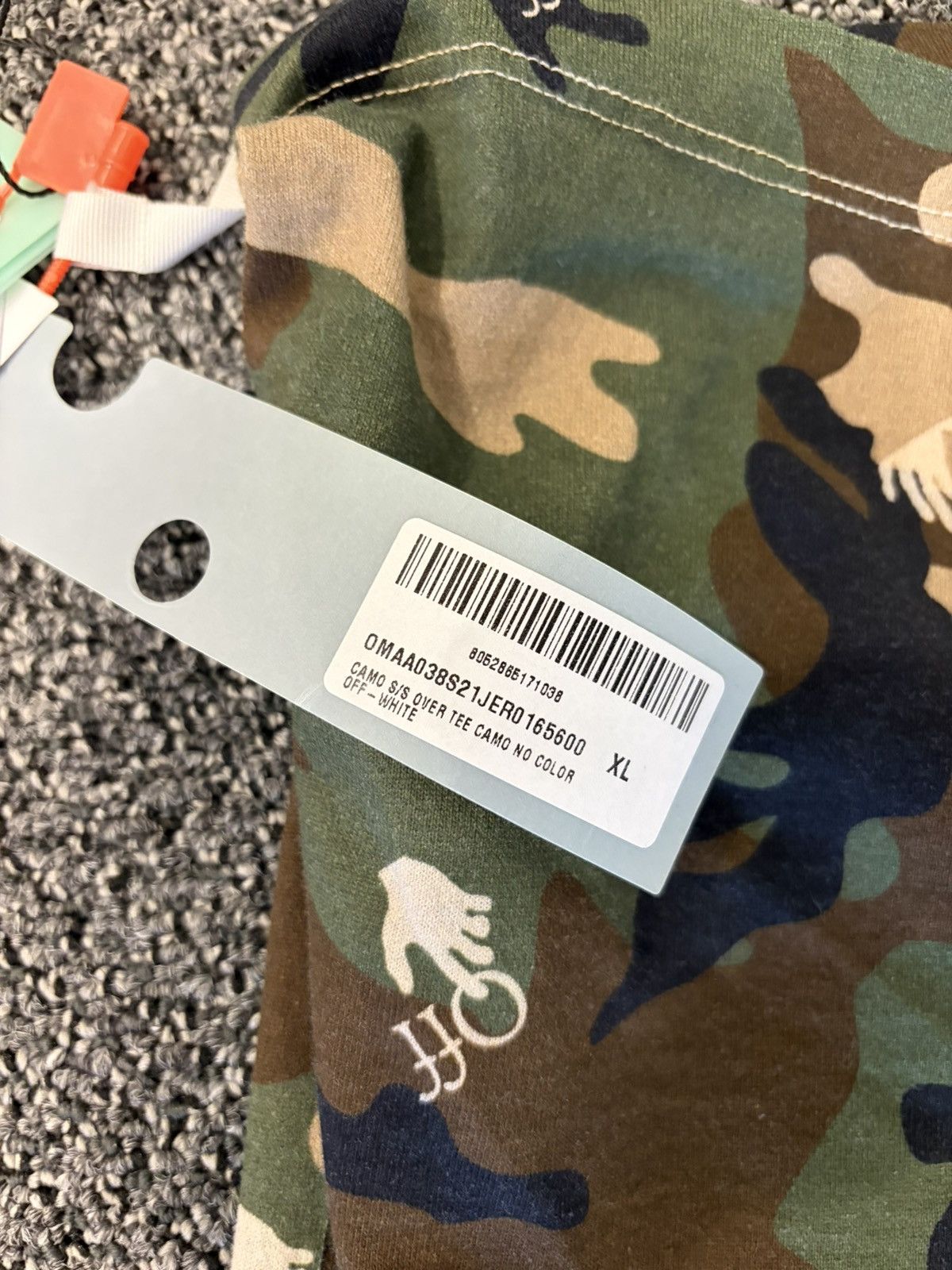 Off-White Off-White AOP Camo Tee Size US XL / EU 56 / 4 - 7 Thumbnail