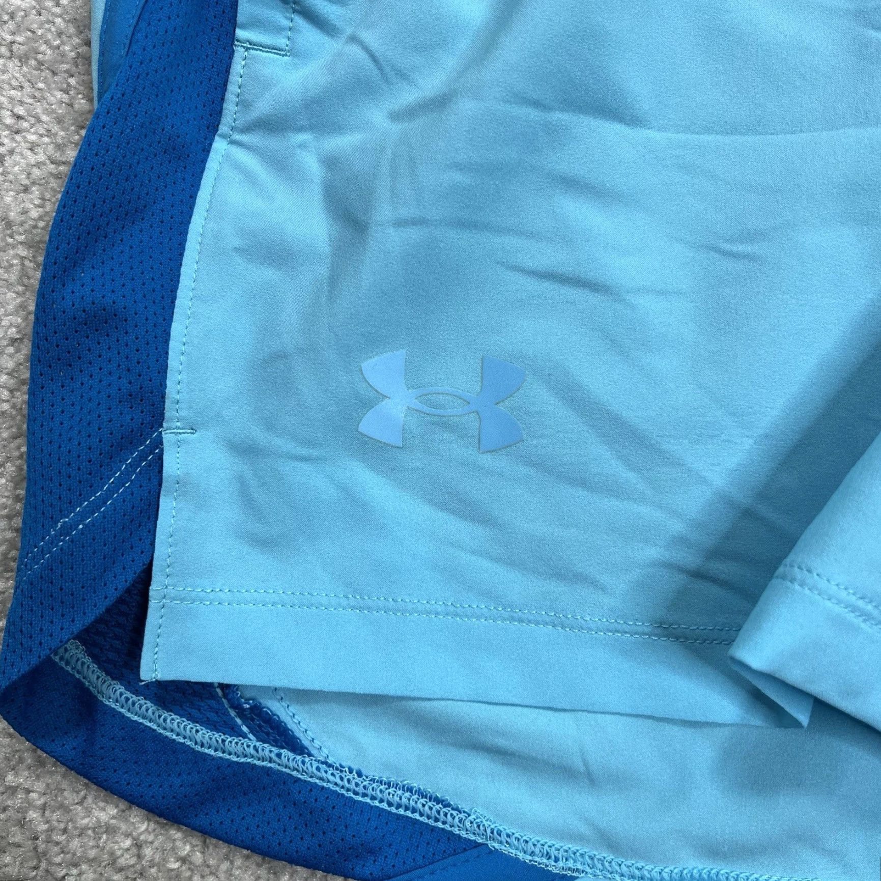 Under Armour Under Armour UA Launch Shorts Men Medium Blue 5” Athletic Lined Quick Dry NWT Size US 27 - 3 Thumbnail