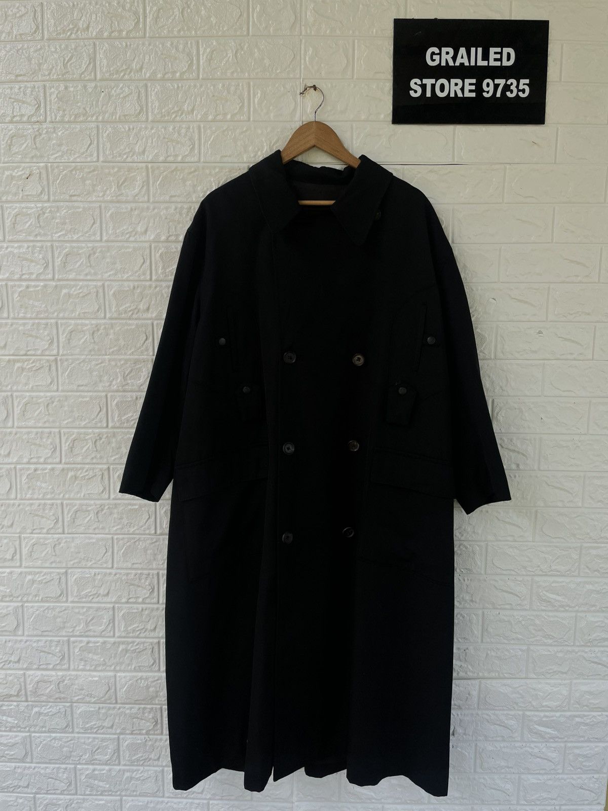 Japanese Brand × Vintage × Y's for Men Y’s For Men Long Jacket Size US XL / EU 56 / 4 - 1 Thumbnail