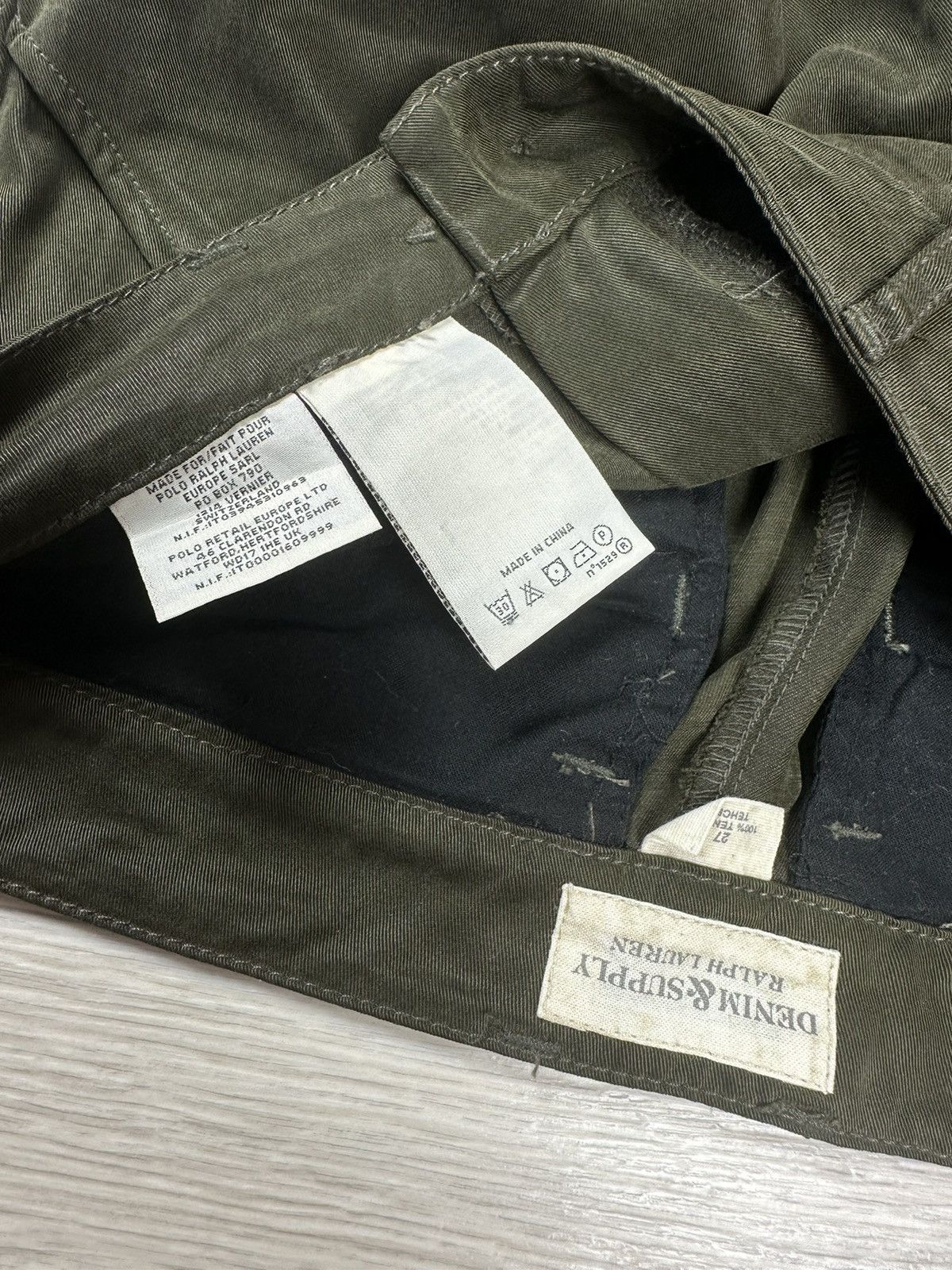 Denim & Supply Ralph Lauren × Polo Ralph Lauren Denim & Supply Ralph Lauren Cargo Pants Skinny For Women Size 27" / US 4 / IT 40 - 8 Thumbnail