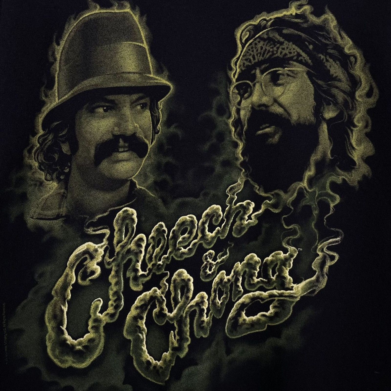 Harley Davidson × Japanese Brand × Vintage 💧LIQUID BLUE Cheech and Chong T Size US M / EU 48-50 / 2 - 3 Thumbnail
