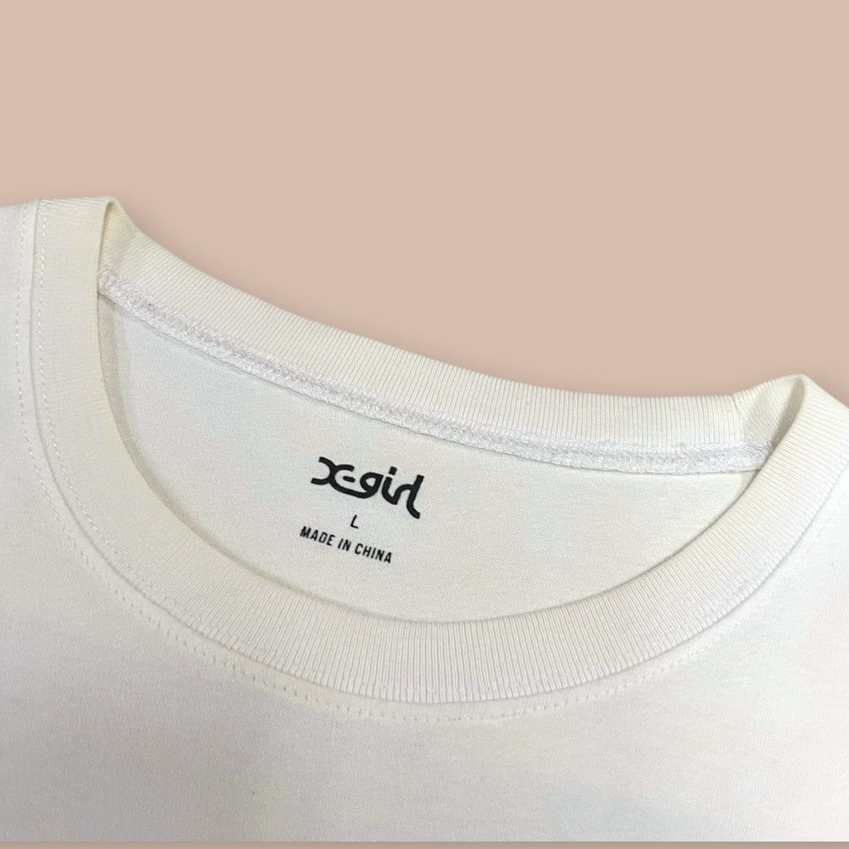 Xlarge X-Girl by XLarge X Evangelion "Boy Meets Girl" Tee Size US L / EU 52-54 / 3 - 7 Thumbnail