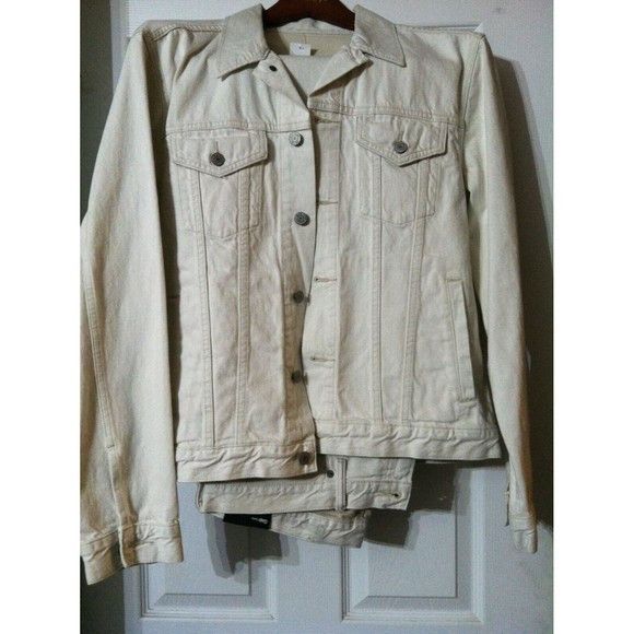 Gap GAP MENS NEW 100%COTTON 2 PC OUTFIT PANTS:36/32 JACKET: L Size 42R - 1 Thumbnail